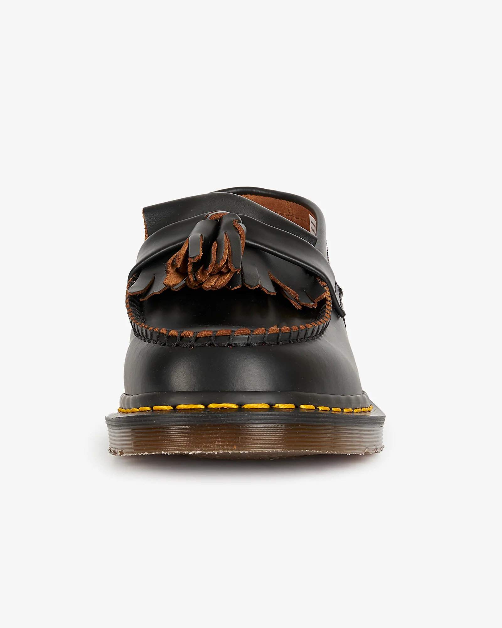 Dr Martens Made In England Adrian Tassel Loafer - Black Quilon - Image 6