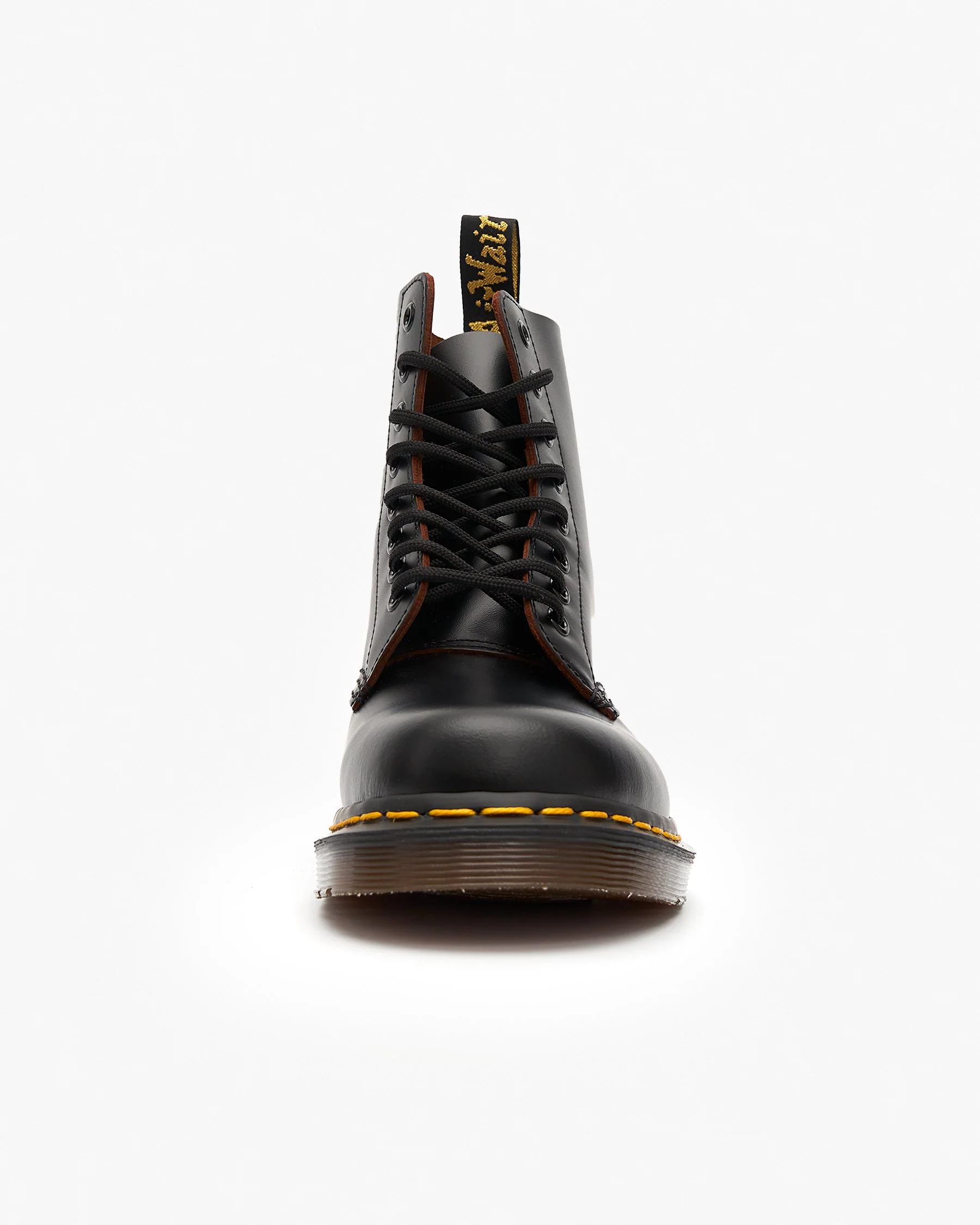 Dr Martens Made In England Vintage 1460 Boots - Black Quilon - Image 6