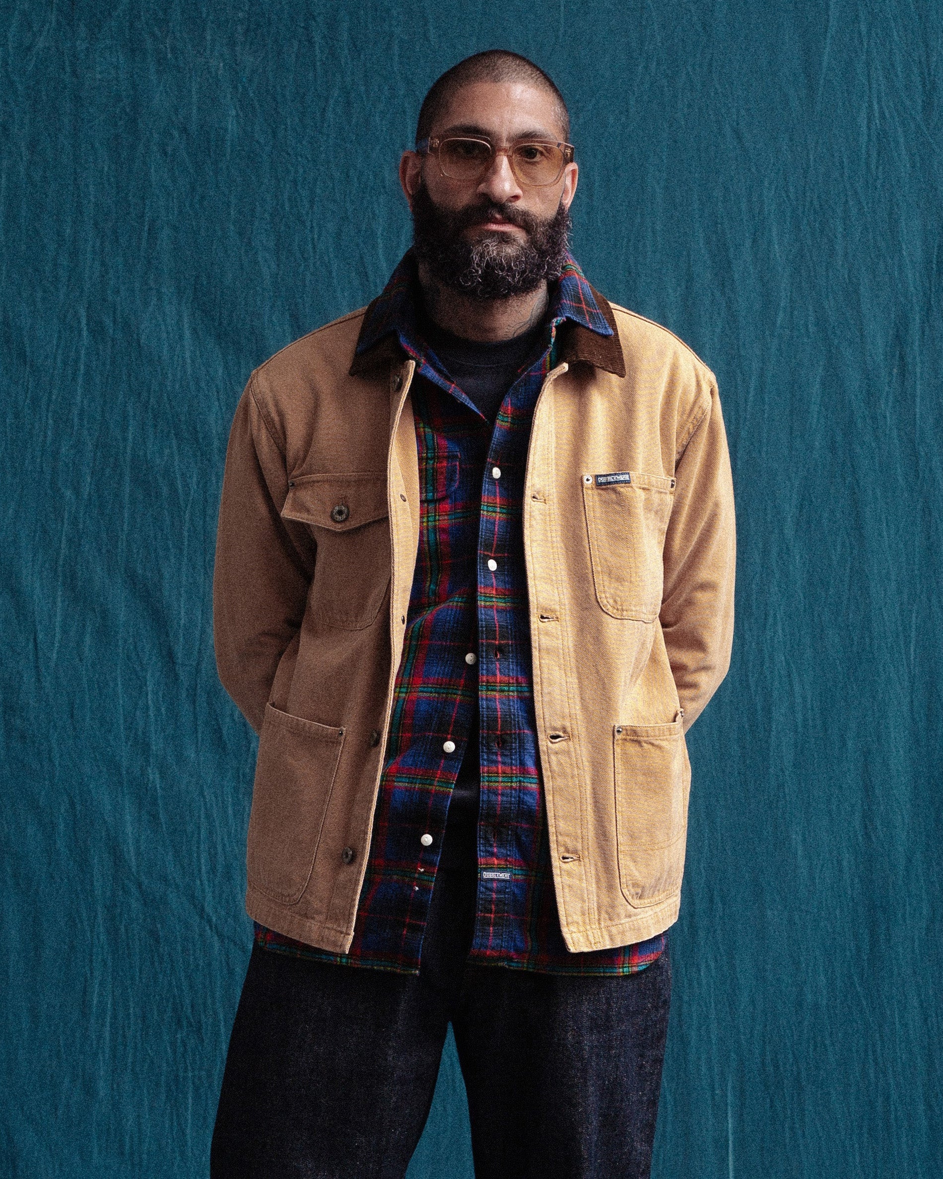 Dubbleware Crowell Work Jacket - Tan - Image 3