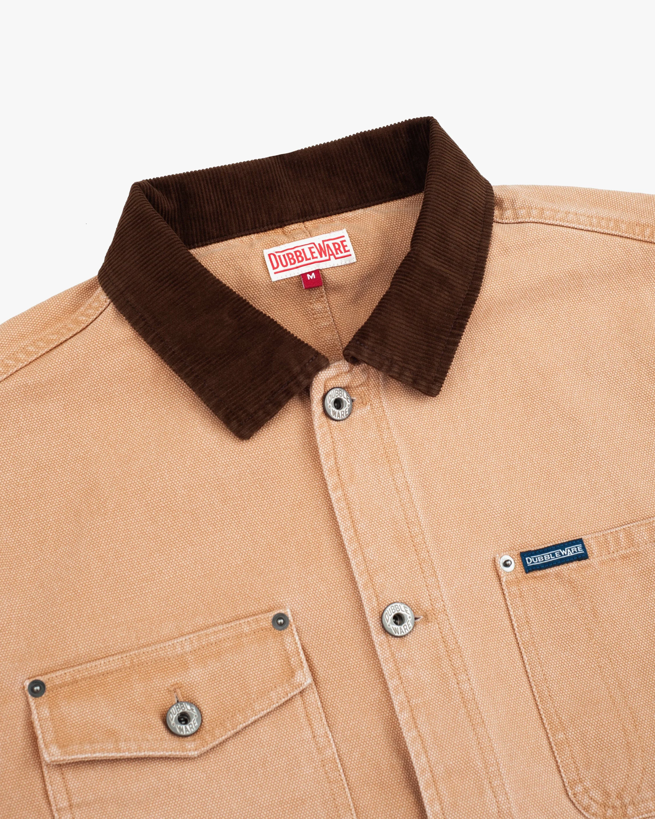 Dubbleware Crowell Work Jacket - Tan - Image 6