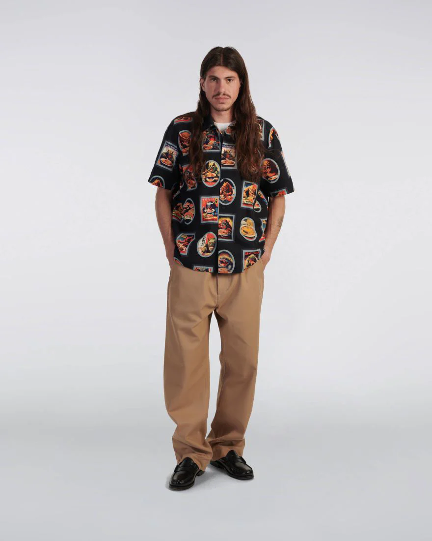 Edwin Hara Hachi Bun Me S/S Shirt - Multi - Image 3