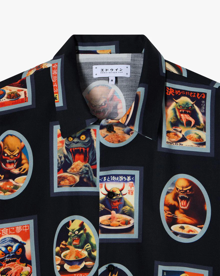 Edwin Hara Hachi Bun Me S/S Shirt - Multi - Image 5