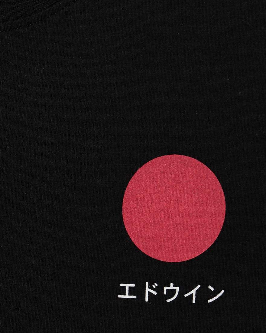 Edwin Japanese Sun Tee - Black - Image 6