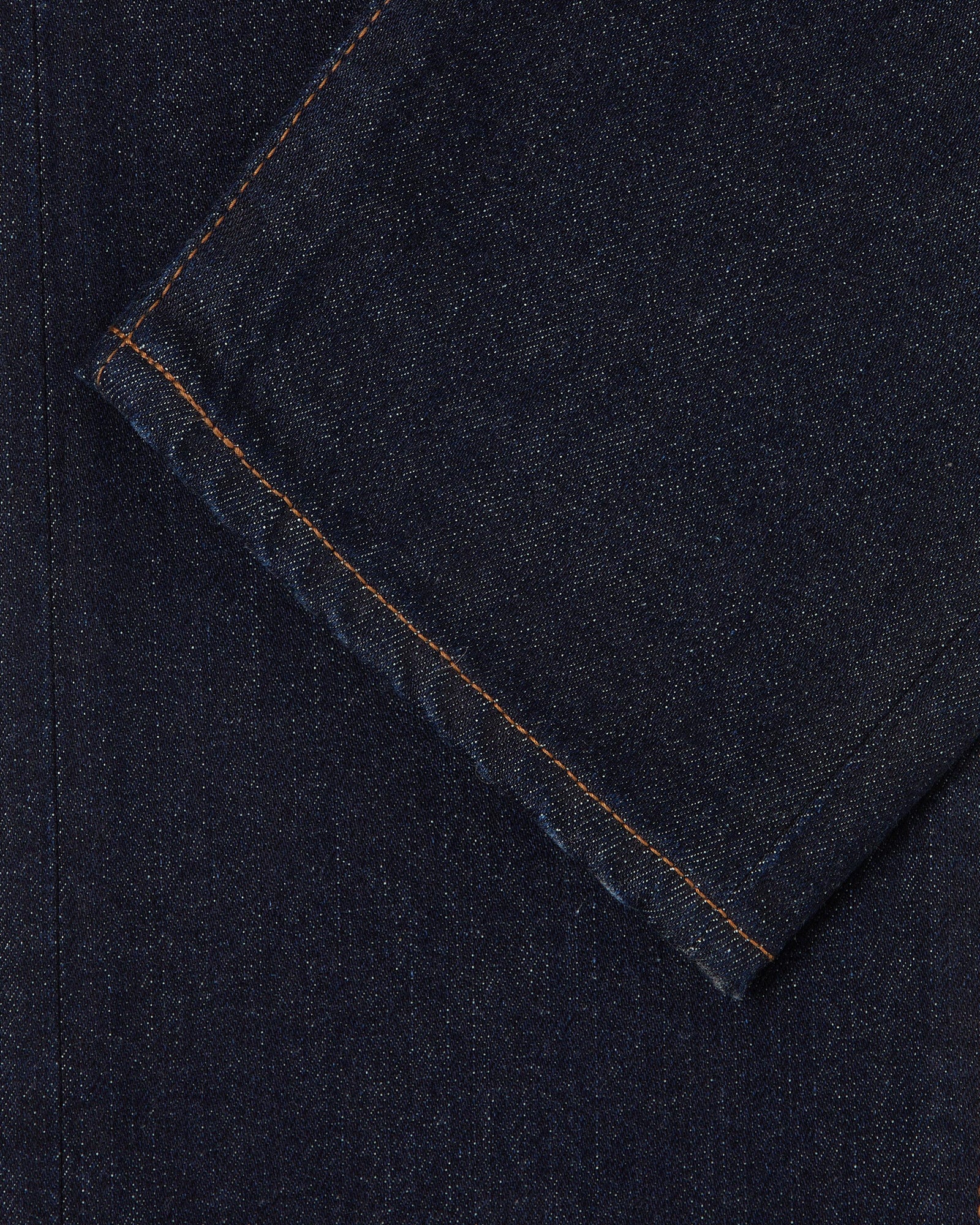 Edwin Made In Japan Slim Tapered Mens Jeans - 13oz Kaihara Pure Indigo Stretch Denim / Blue Rinsed - Image 8