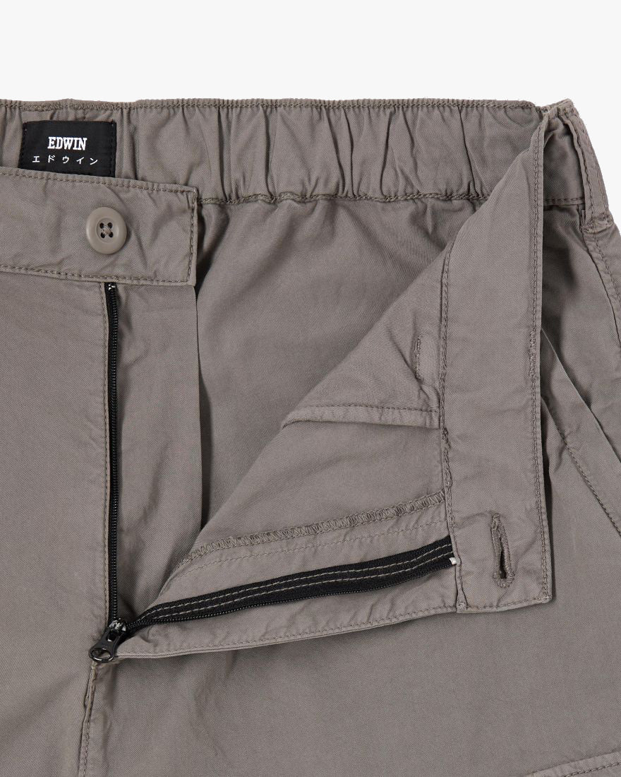 Edwin Ringe Cargo Shorts - Brushed Nickel - Image 5