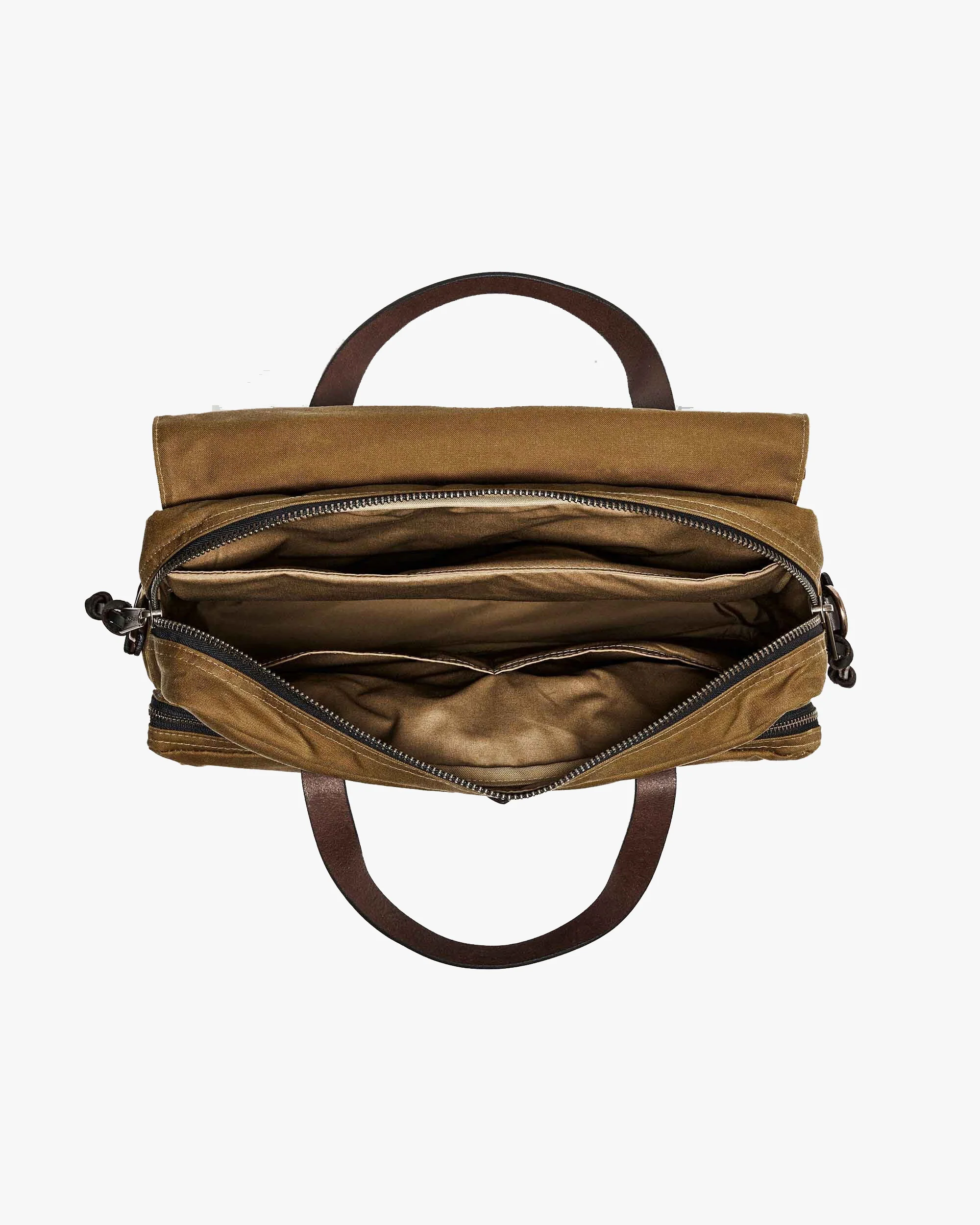Filson 24 Hour Tin Briefcase - Dark Tan - Image 10