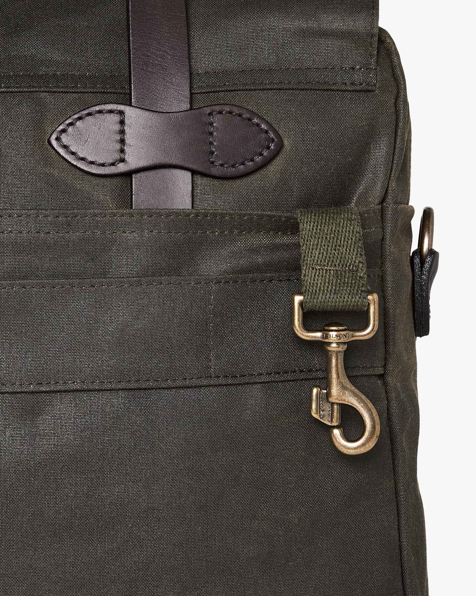 Filson 24 Hour Tin Briefcase - Otter Green - Image 6