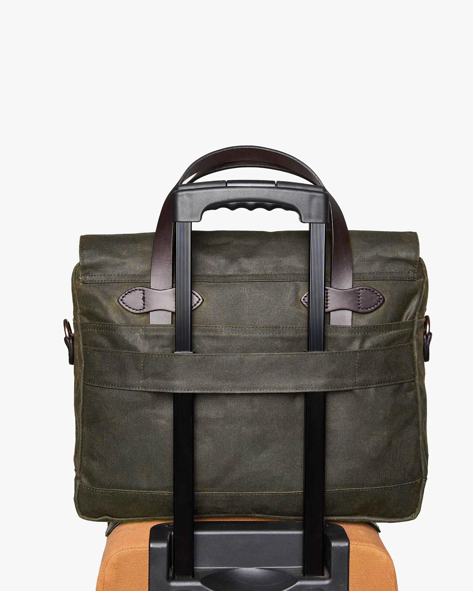 Filson 24 Hour Tin Briefcase - Otter Green - Image 7