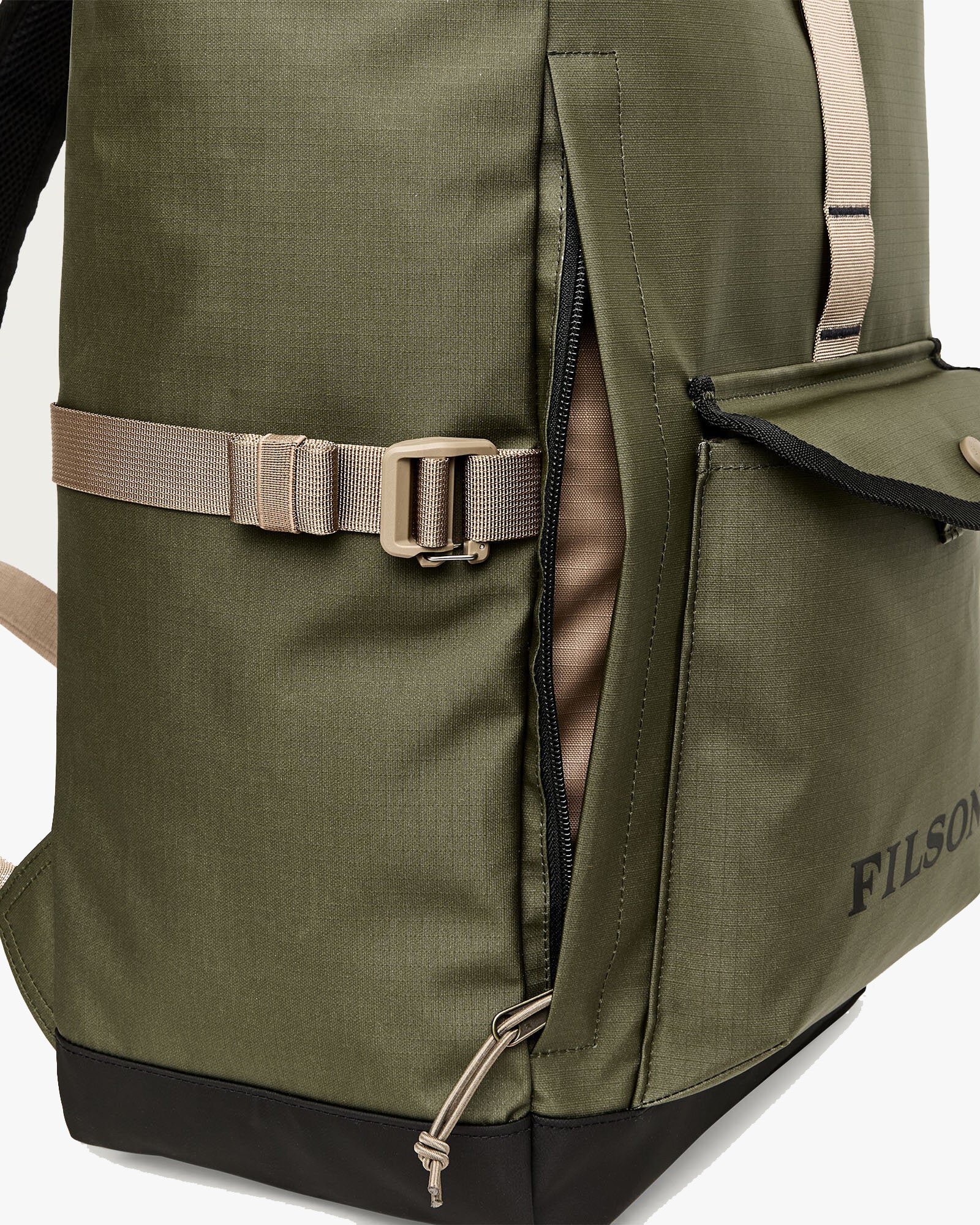 Filson All-Weather Backpack - Olive / Black / Covert - Image 6