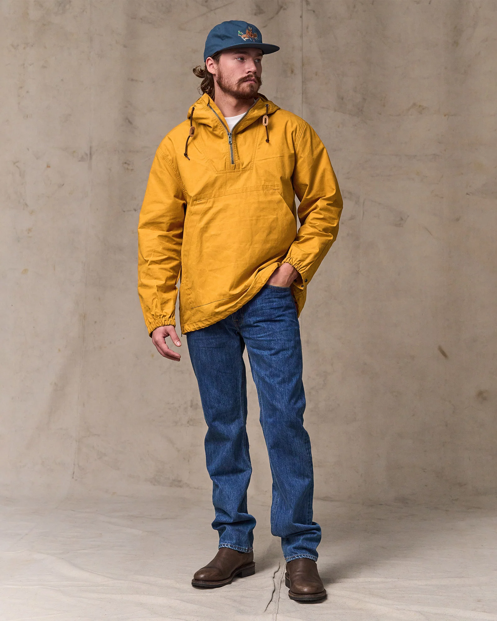 Filson Deer Trucker Cap - Dusty Blue - Image 2