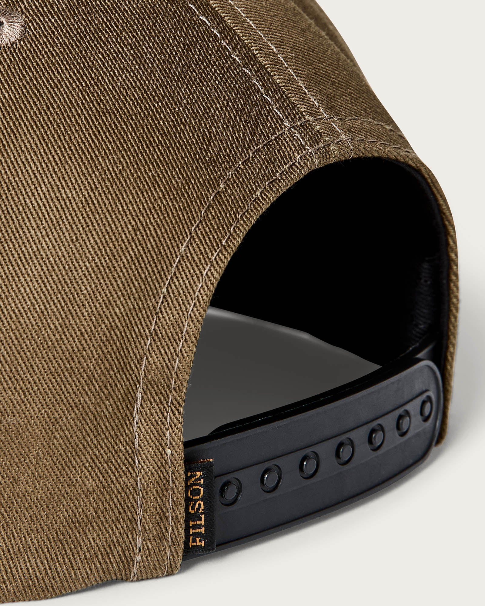 Filson Diamond Trucker Cap - Olive - Image 4