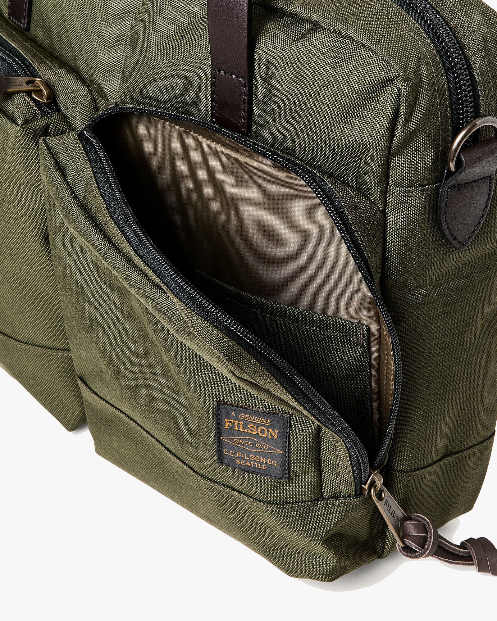 Filson Dryden Briefcase - Otter Green - Image 2