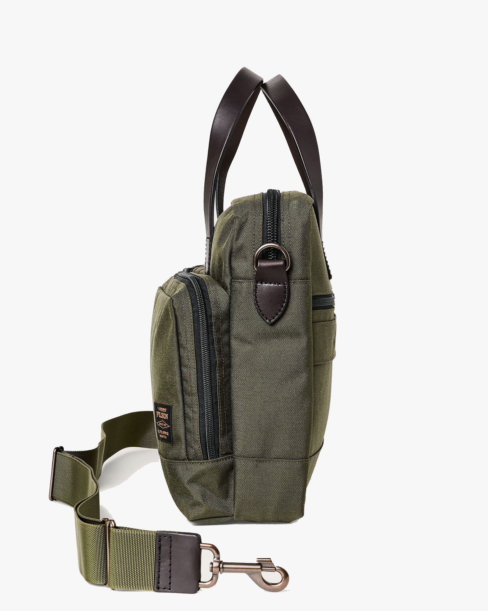 Filson Dryden Briefcase - Otter Green - Image 4