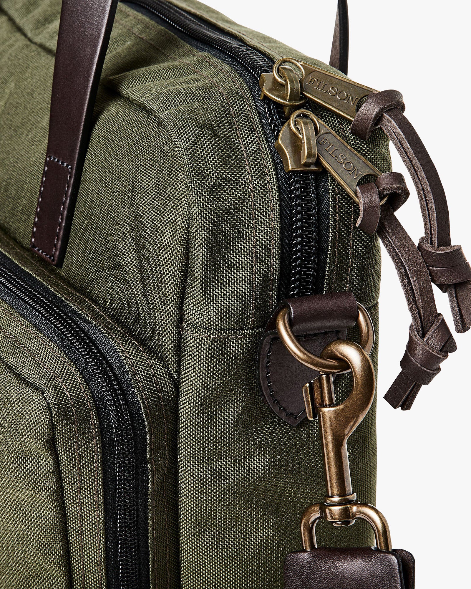 Filson Dryden Briefcase - Otter Green - Image 5