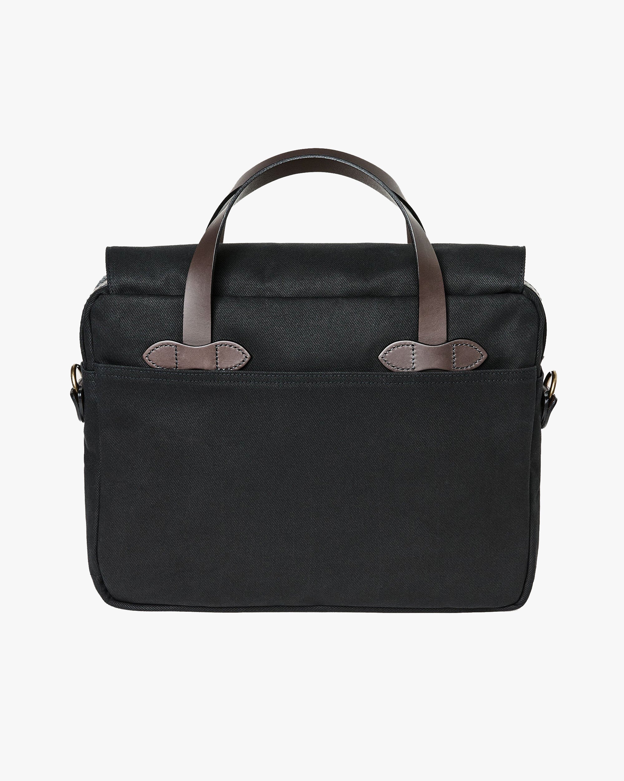 Filson Rugged Twill Original Briefcase - Black - Image 3