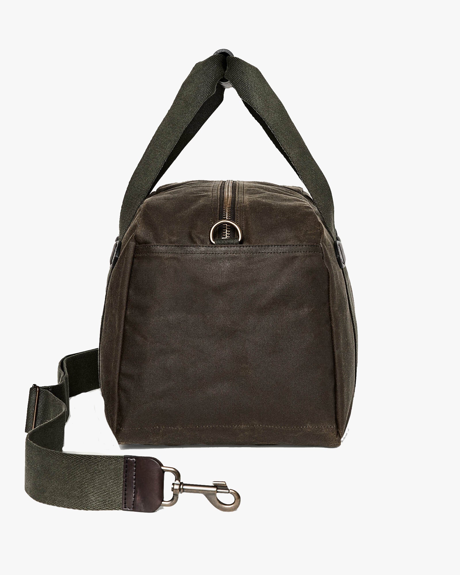 Filson Small Tin Cloth Duffle Bag - Otter Green - Image 5
