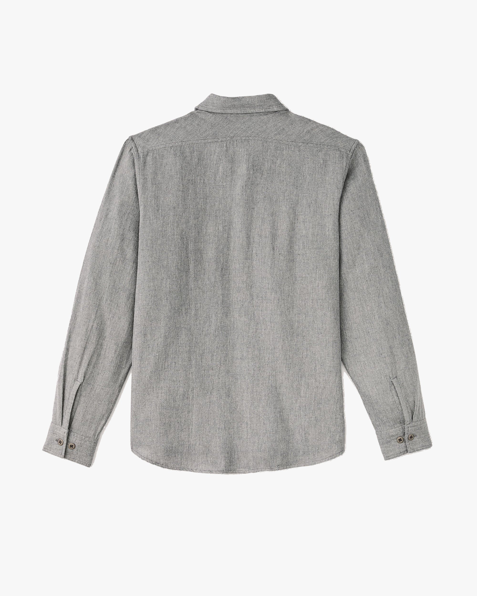 Filson The Rangeland Lightweight Flannel Shirt - Light Heather Grey - Image 4
