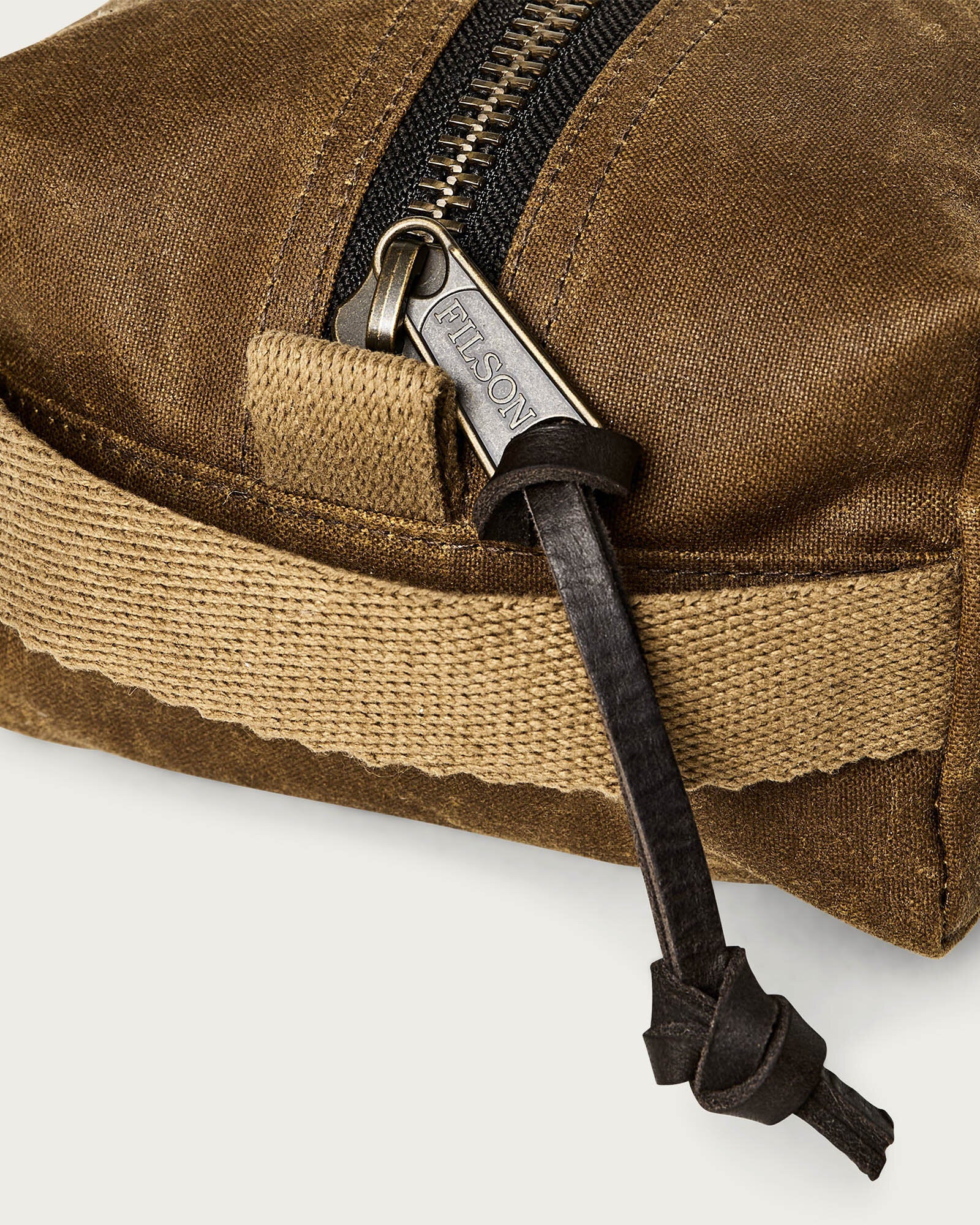 Filson Tin Cloth Travel Kit - Dark Tan - Image 3