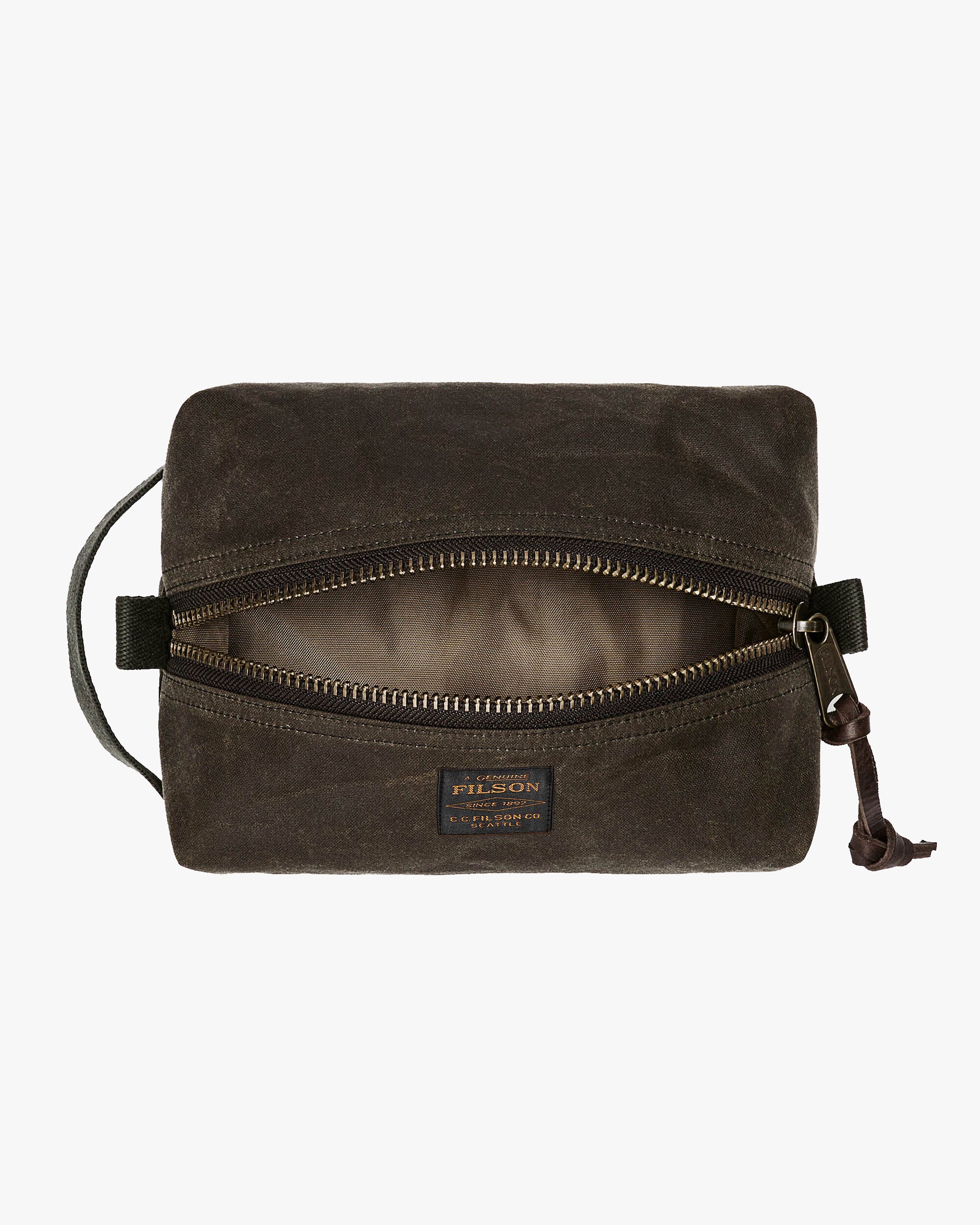 Filson Tin Cloth Travel Kit - Otter Green - Image 2