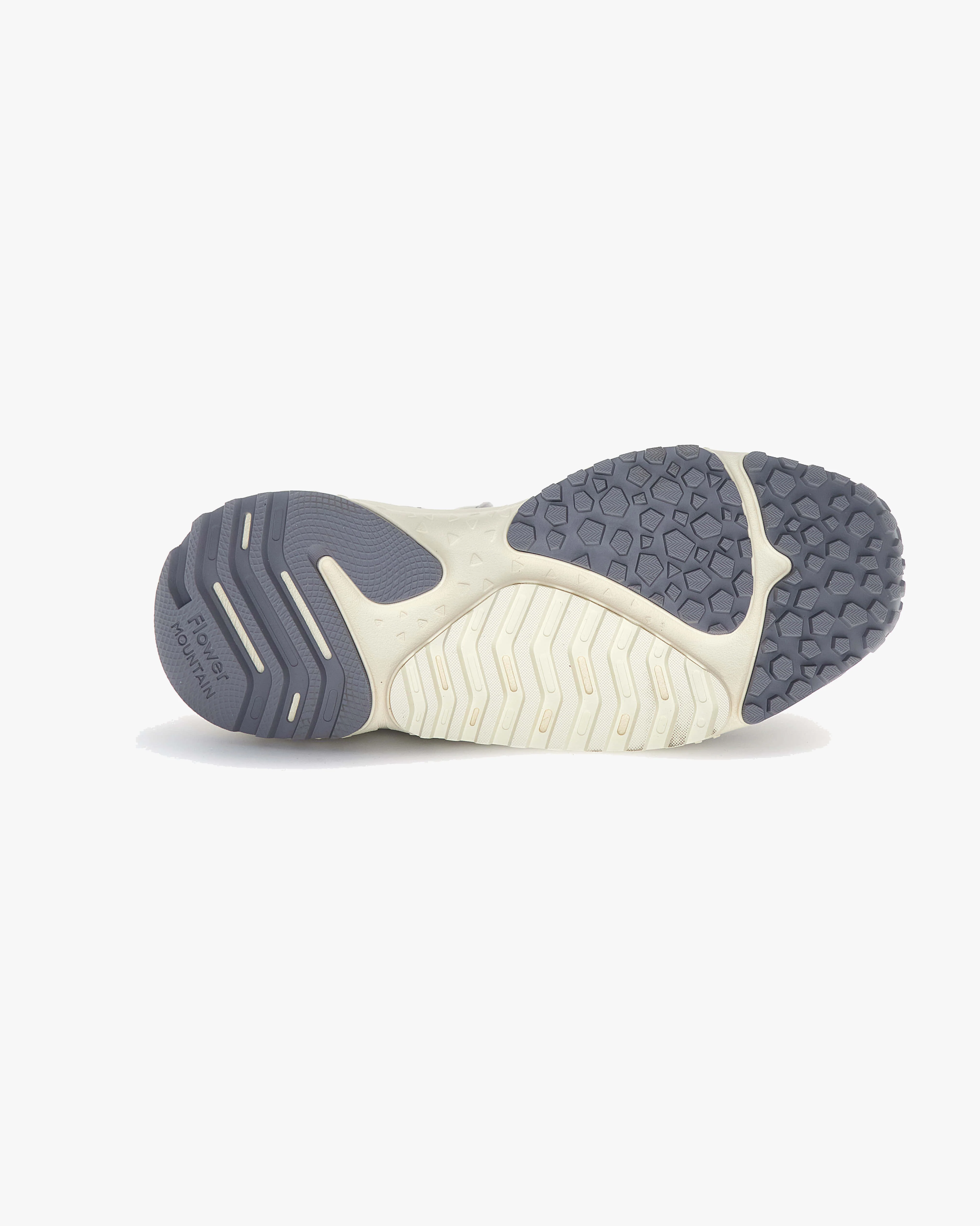 Flower Mountain Womens Yamabushi Suede & Nylon Ripstop - Off White / Pale Lilac - Image 6