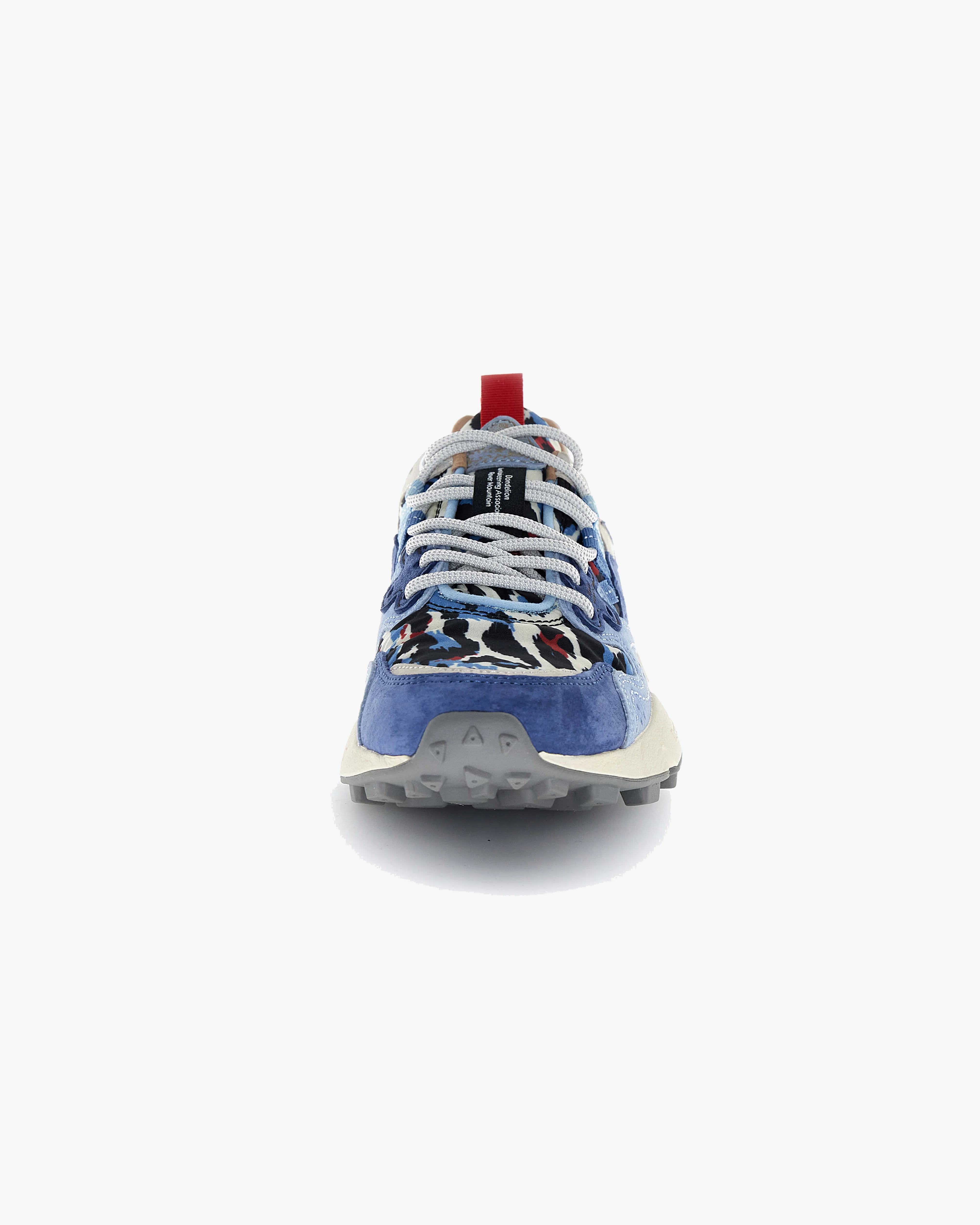 Flower Mountain Womens Yamano 3 Suede & Nylon Camo - Light Blue / Azure - Image 4