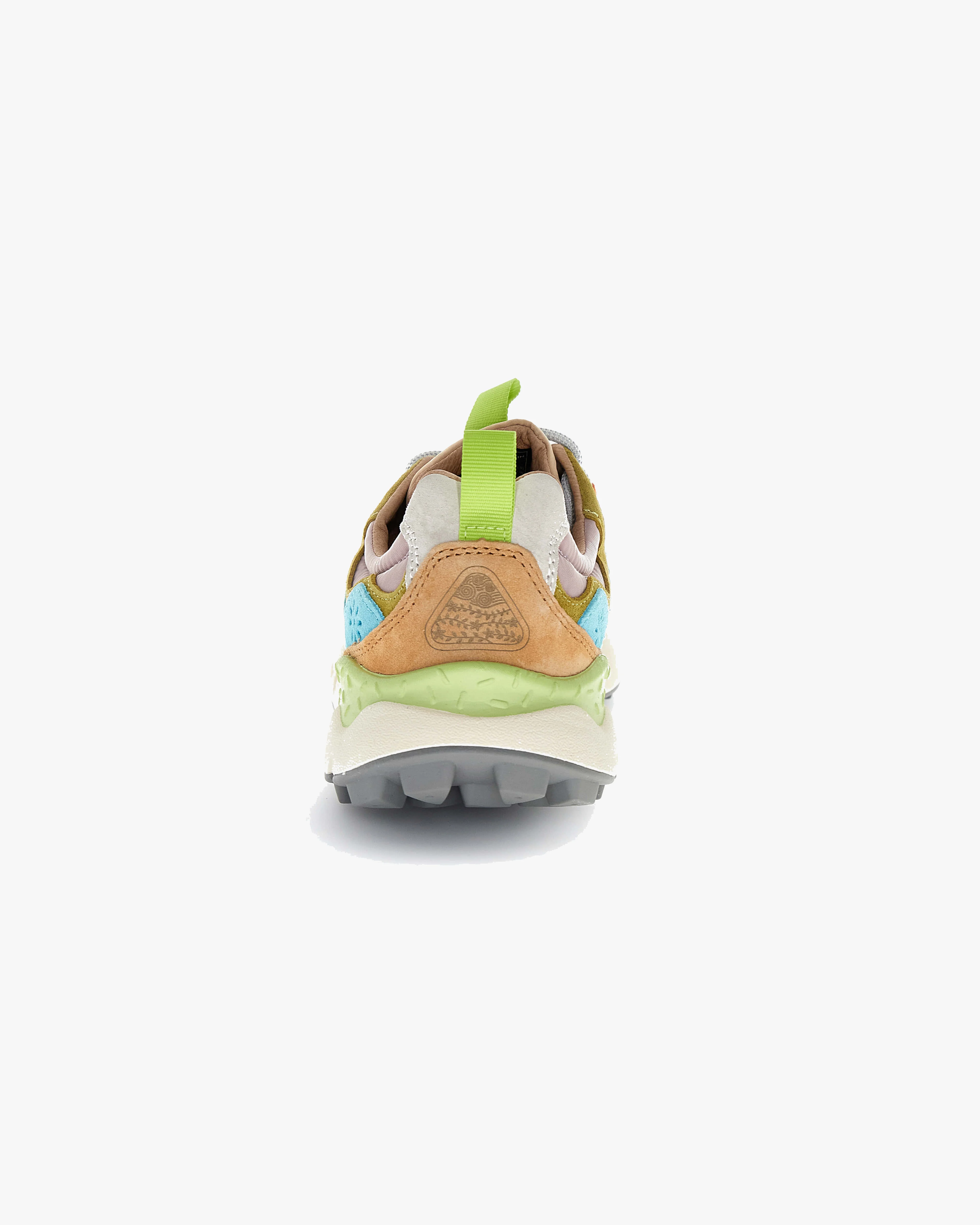 Flower Mountain Womens Yamano 3 Suede & Nylon - Cream / Milk / Light Blue - Image 5