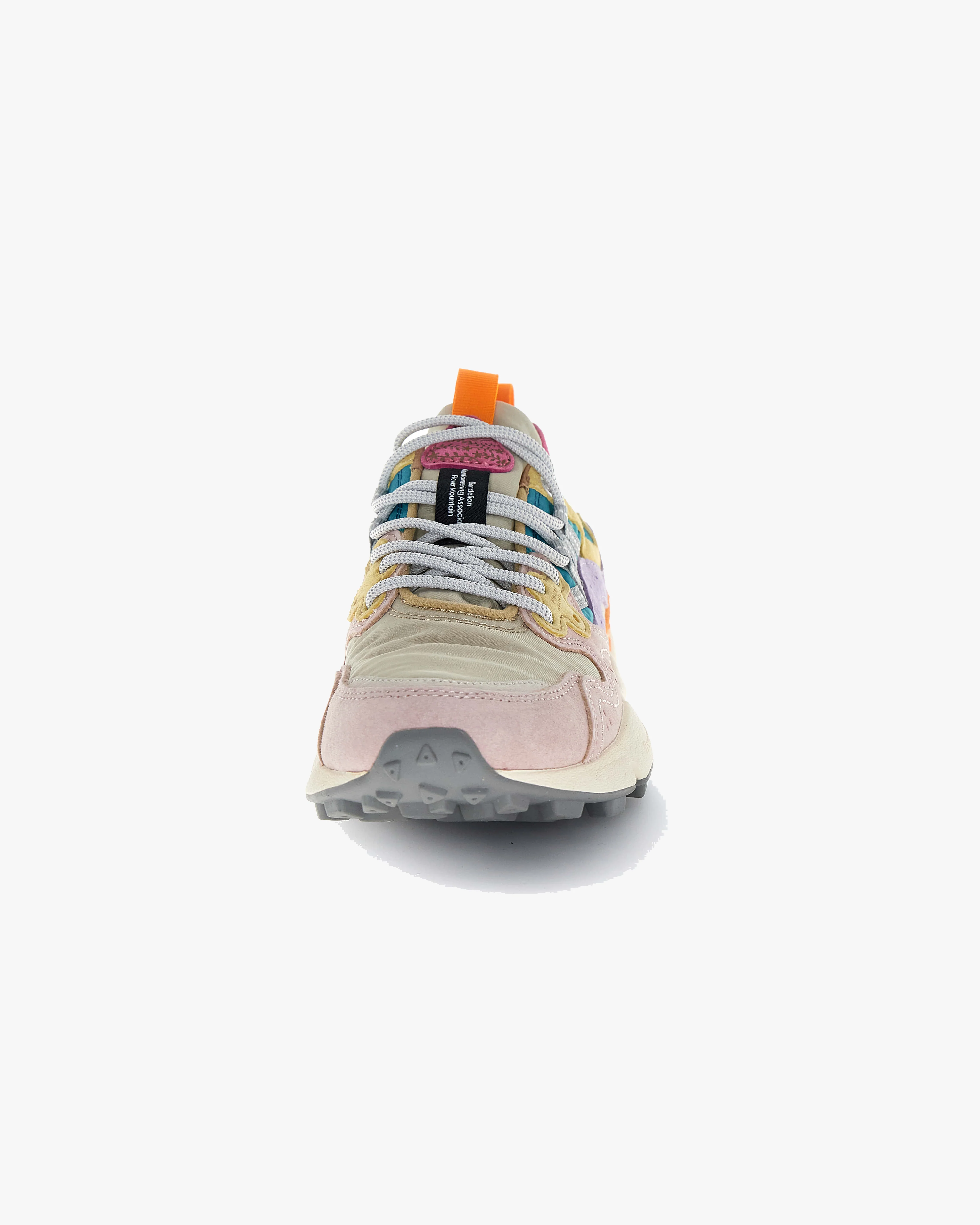Flower Mountain Womens Yamano 3 Suede & Nylon - Pink / Lilac / Petrol - Image 4
