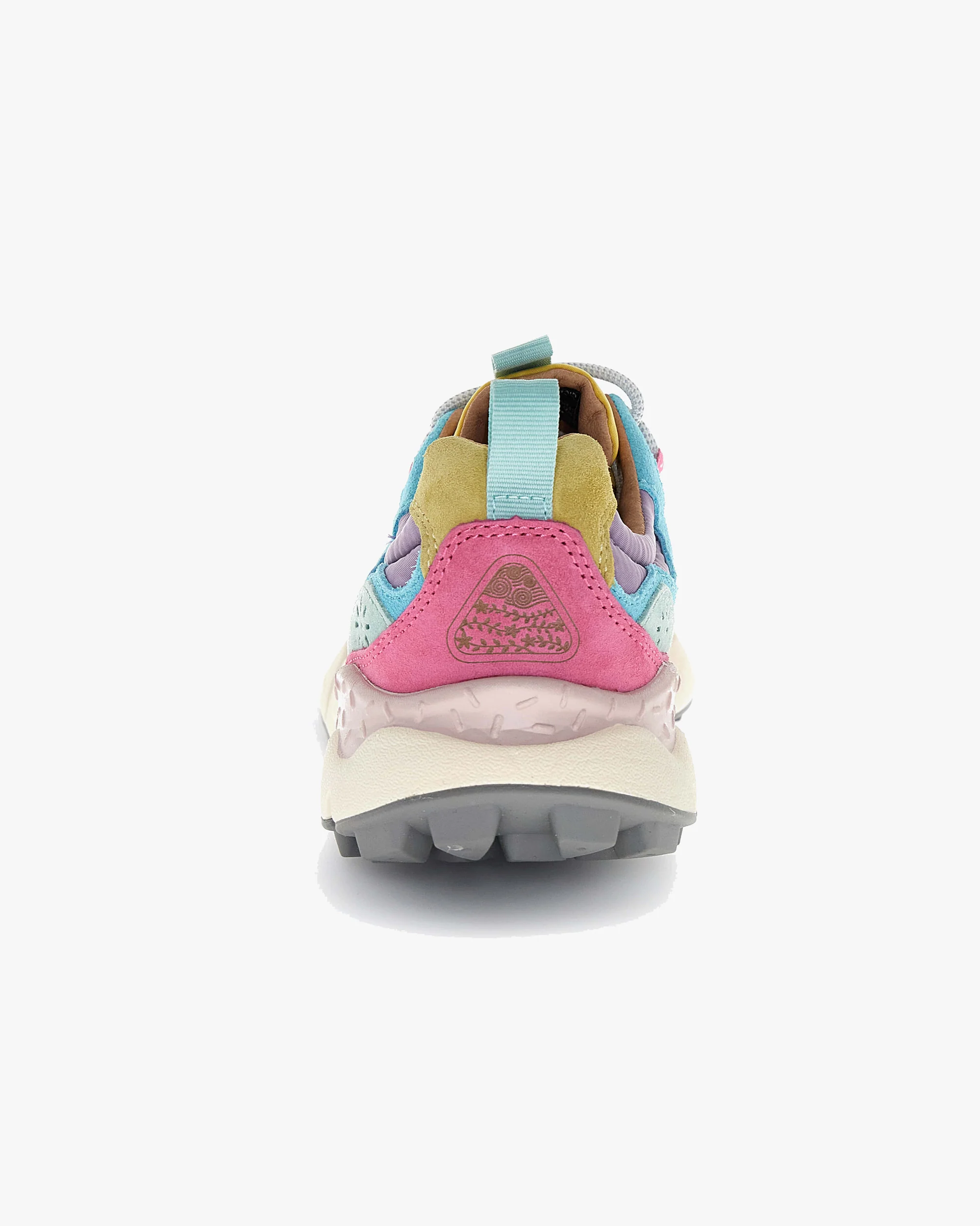 Flower Mountain Womens Yamano 3 Suede & Nylon - Pink / Ocher / Light Pink - Image 5