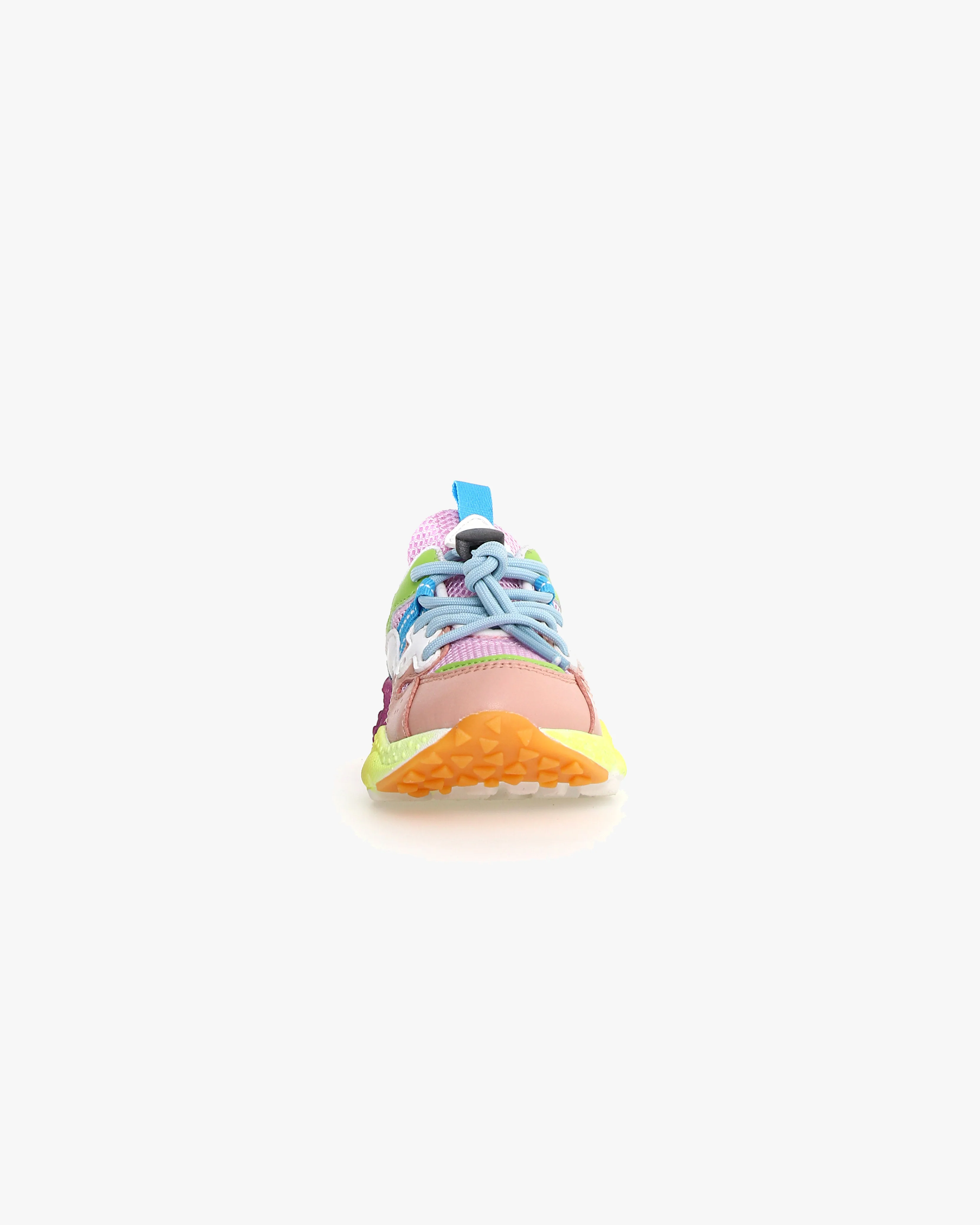 Flower Mountain Kids Yamano 3 E-Calf & Mesh - Grey / Violet / Light Green - Image 4