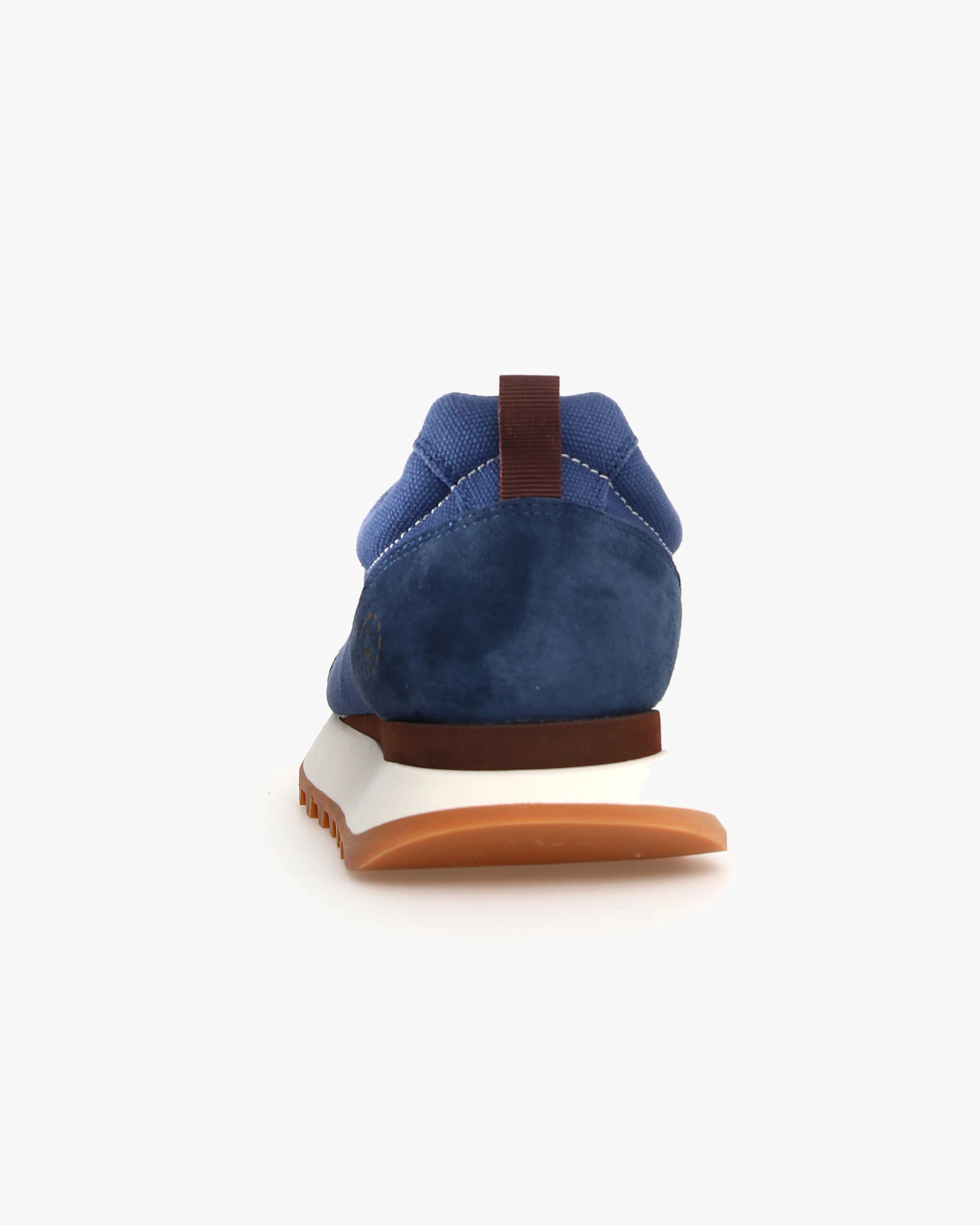 Flower Mountain x Universal Works New Asuka Suede & Canvas - Navy / Brown - Image 5