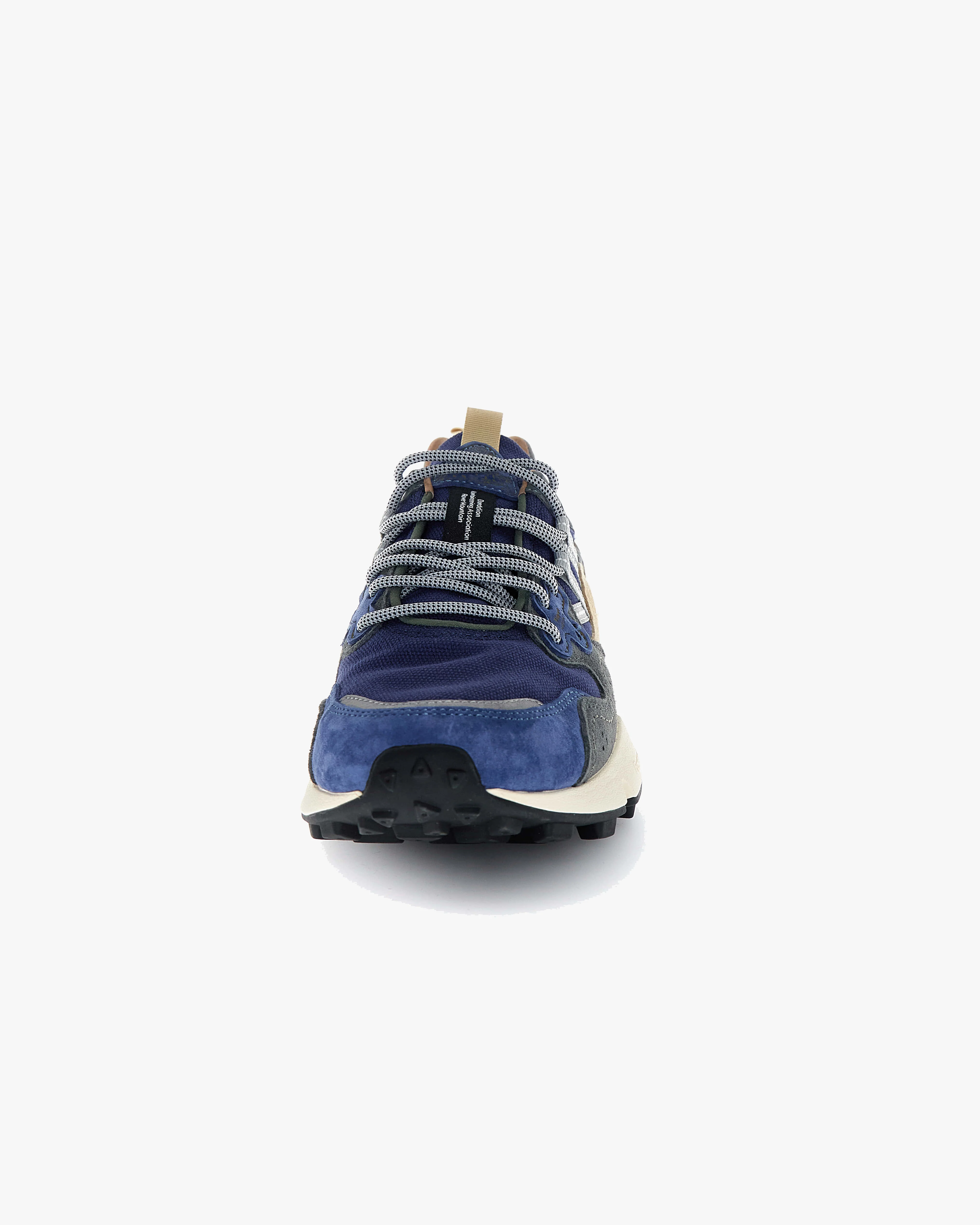 Flower Mountain Yamano 3 Suede & Canvas - Navy / Anthracite - Image 4