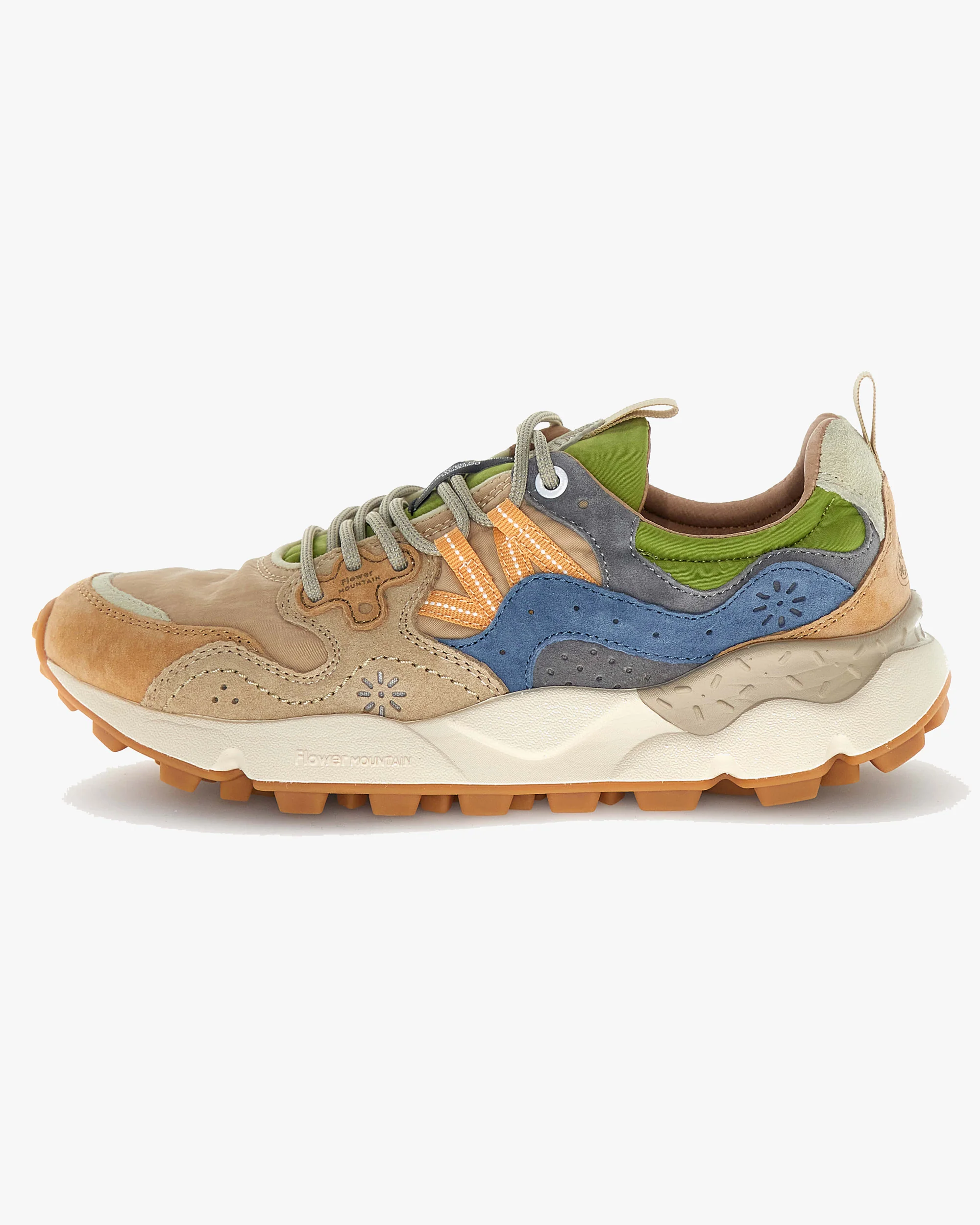 Flower Mountain Yamano 3 Suede & Nylon - Golden Heart / Ginger / Beige