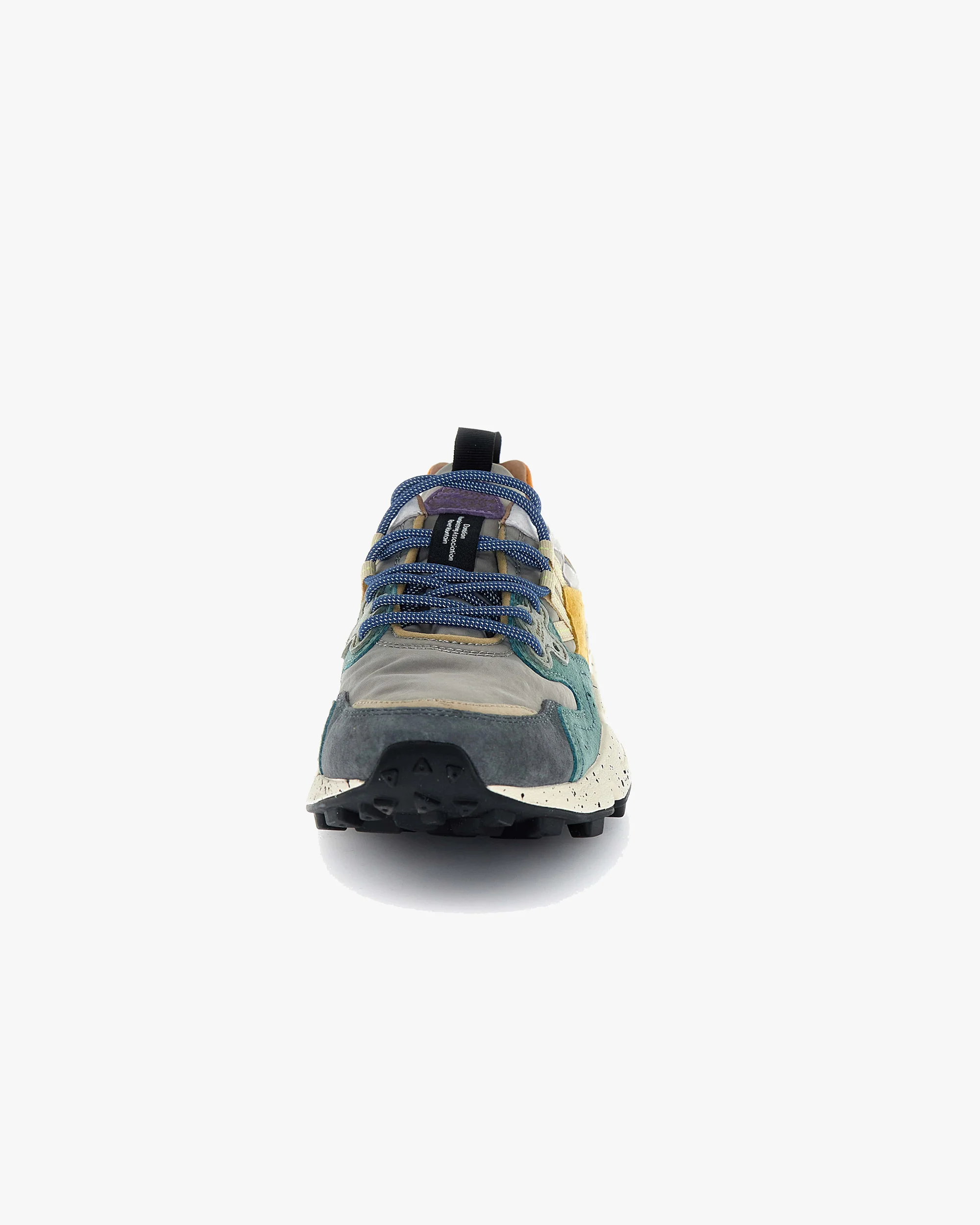 Flower Mountain Yamano 3 Suede & Nylon - Grey / Petrol / Zucca - Image 4