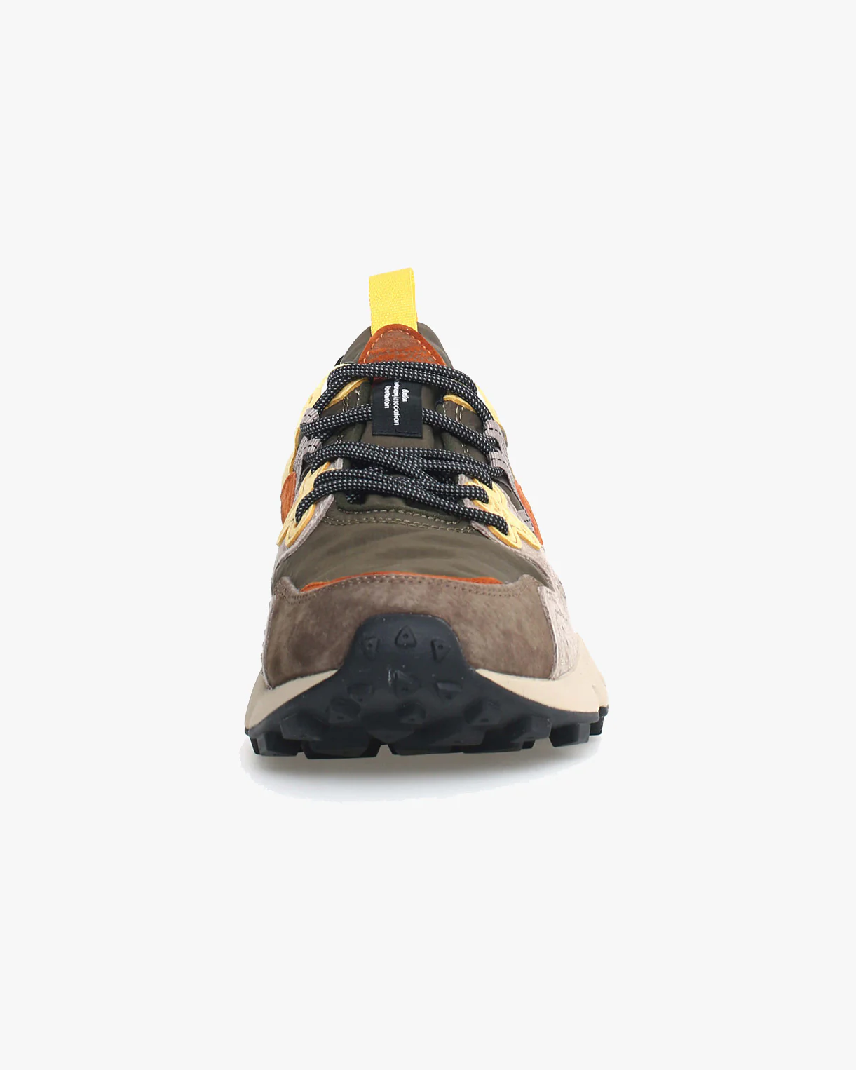 Flower Mountain Yamano 3 Suede & Nylon - Grey / Yellow - Image 4