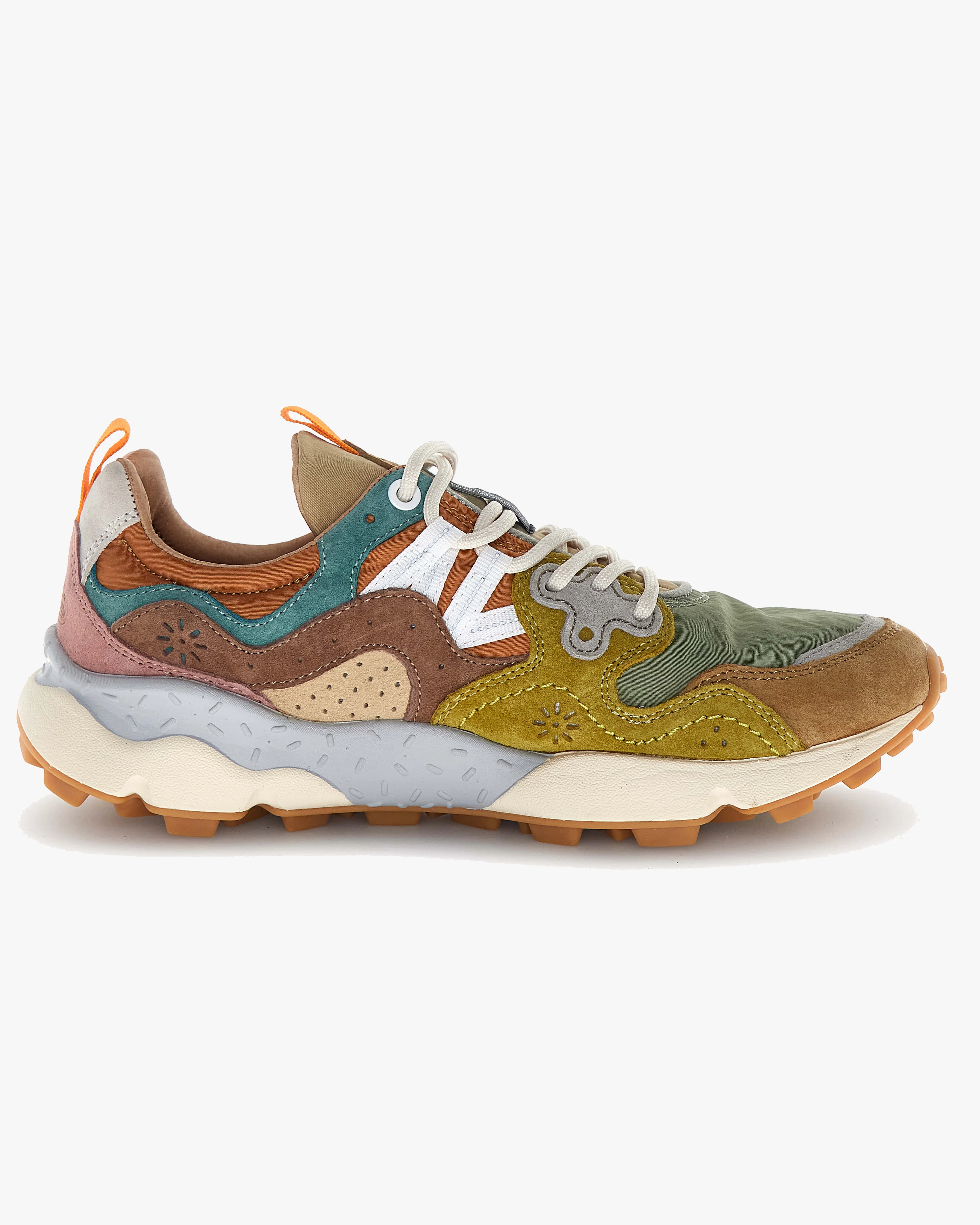 Flower Mountain Yamano 3 Suede & Nylon - Light Brown / Taupe / Ocher - Image 3