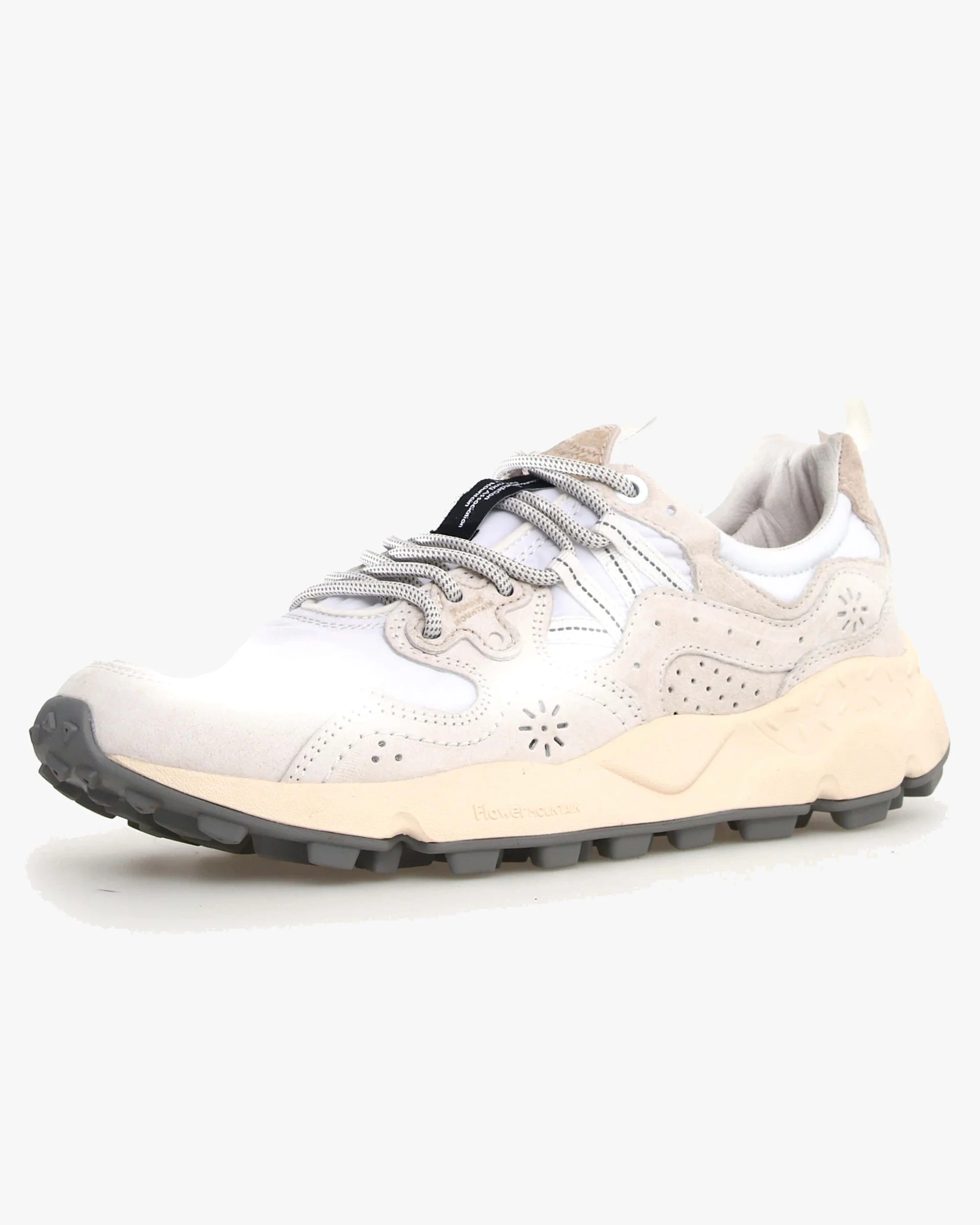 Flower Mountain Yamano 3 Suede & Nylon - White / Off White - Image 2