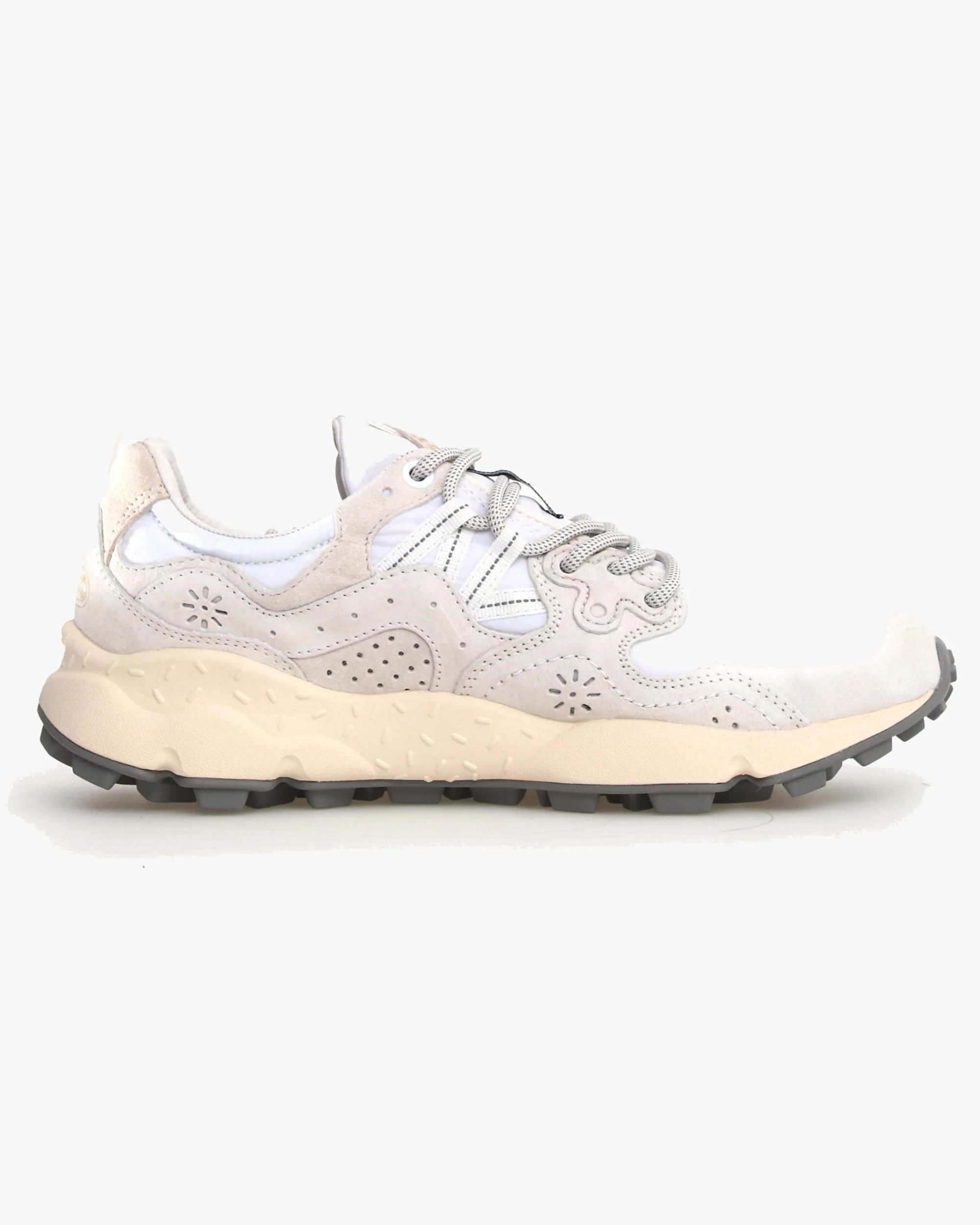 Flower Mountain Yamano 3 Suede & Nylon - White / Off White - Image 3