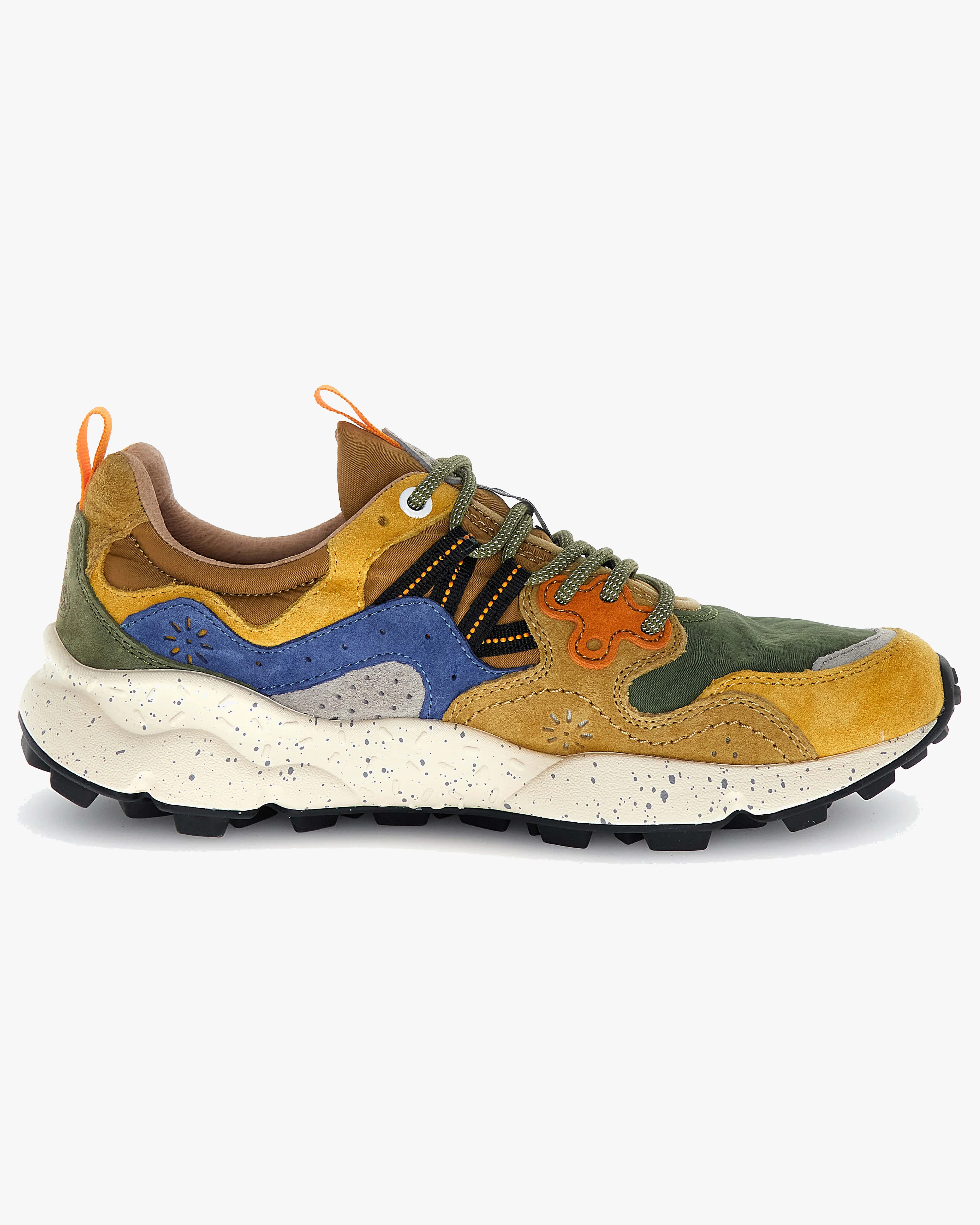 Flower Mountain Yamano 3 Suede & Nylon - Yellow / Khaki / Beige - Image 3