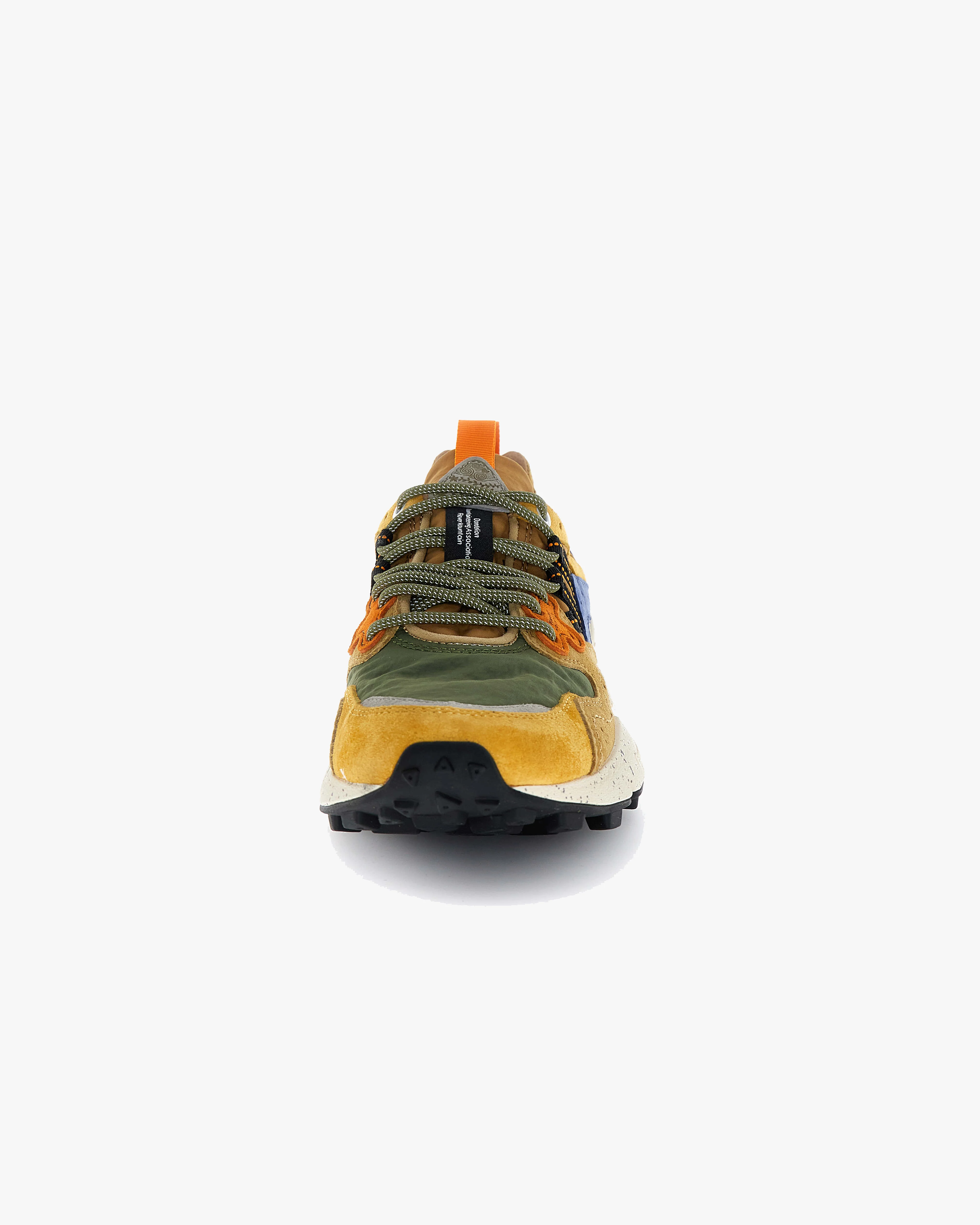 Flower Mountain Yamano 3 Suede & Nylon - Yellow / Khaki / Beige - Image 4