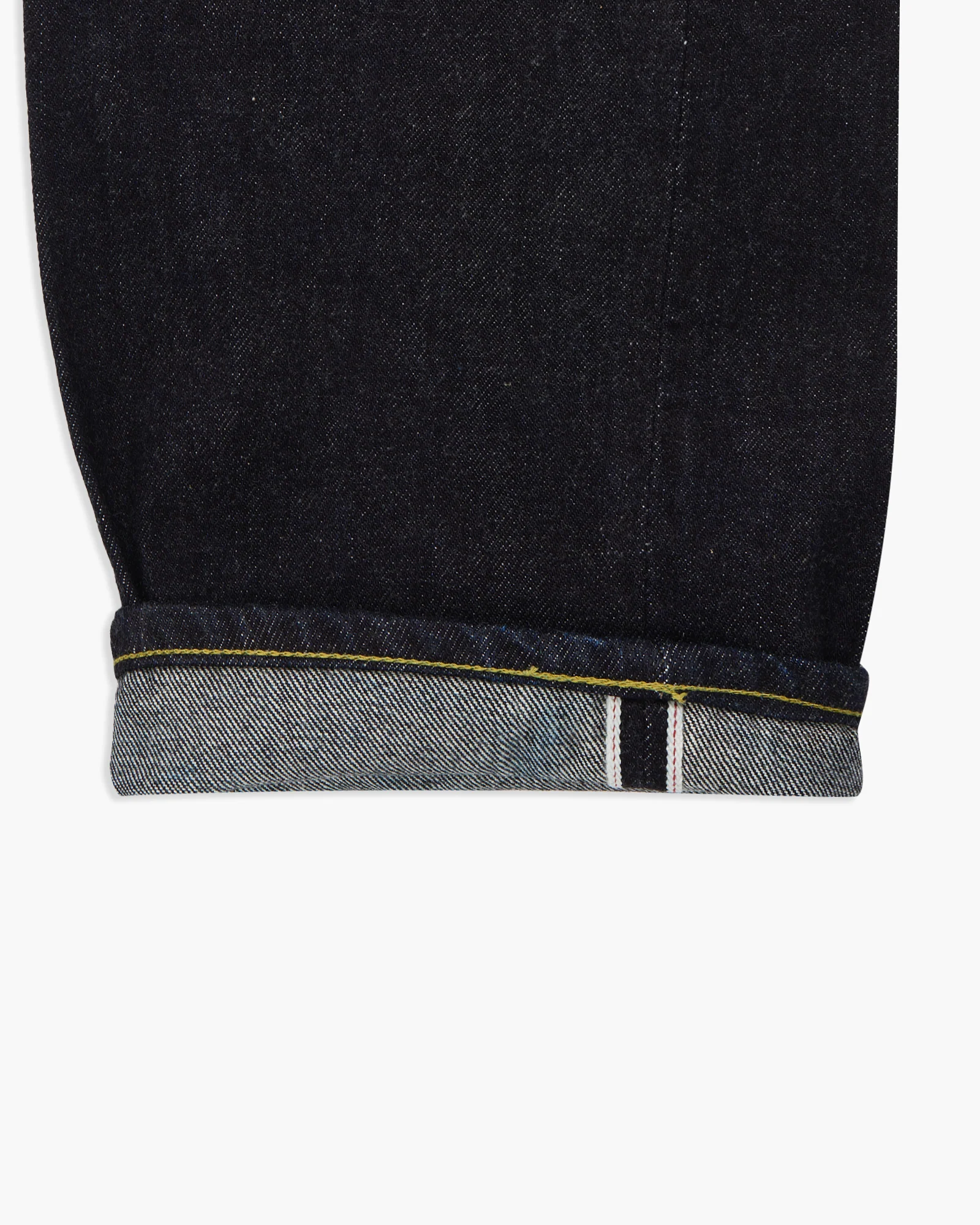 FOB Factory F151-23 14.75oz Supima Selvedge XX 5P Slim Straight Mens Jeans - Onewash - Image 7