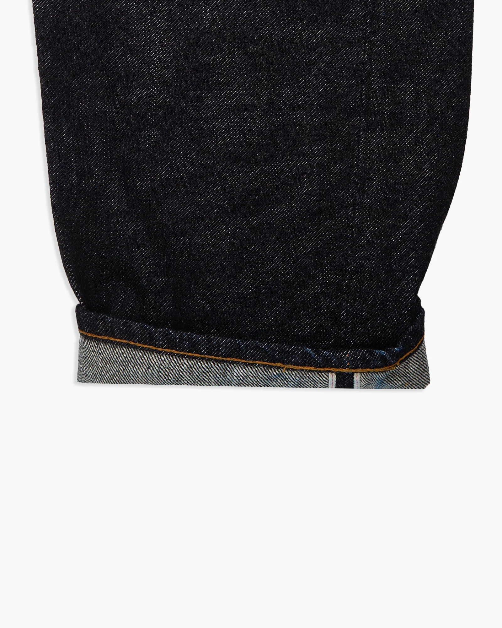 FOB Factory F153 14.75oz Supima Selvedge Denim Tapered Mens Jeans - Onewash - Image 7