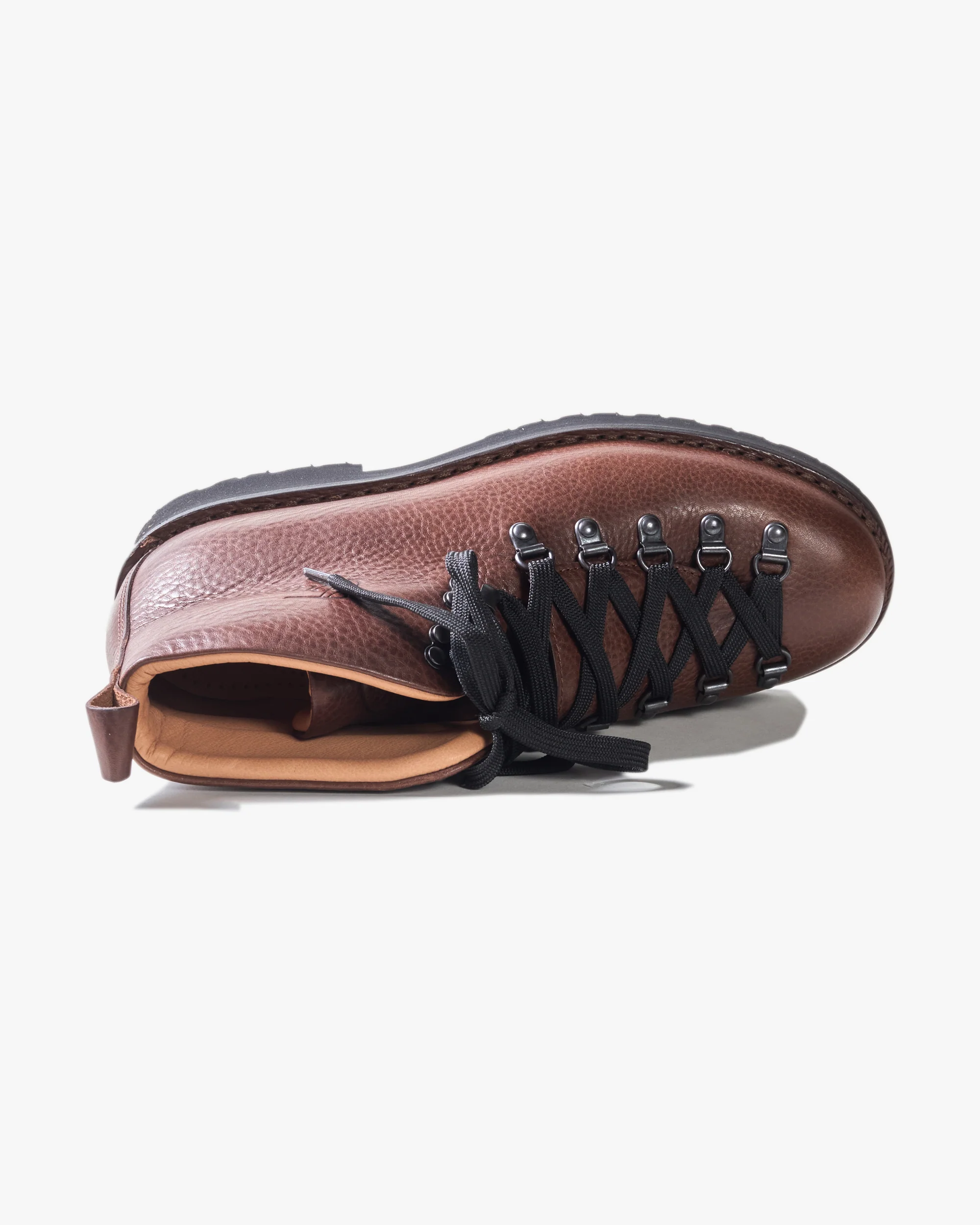 Fracap M120 Magnifico Leather Boots - Corteccia / Black Roccia Sole - Image 4