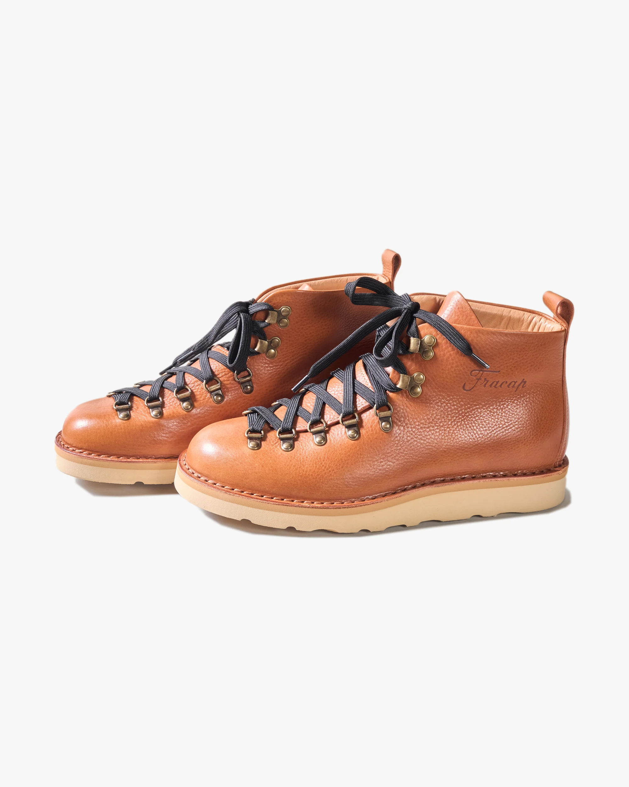 Fracap M120 Magnifico Leather Boots - Faggio / Beige Cristy Sole - Image 3