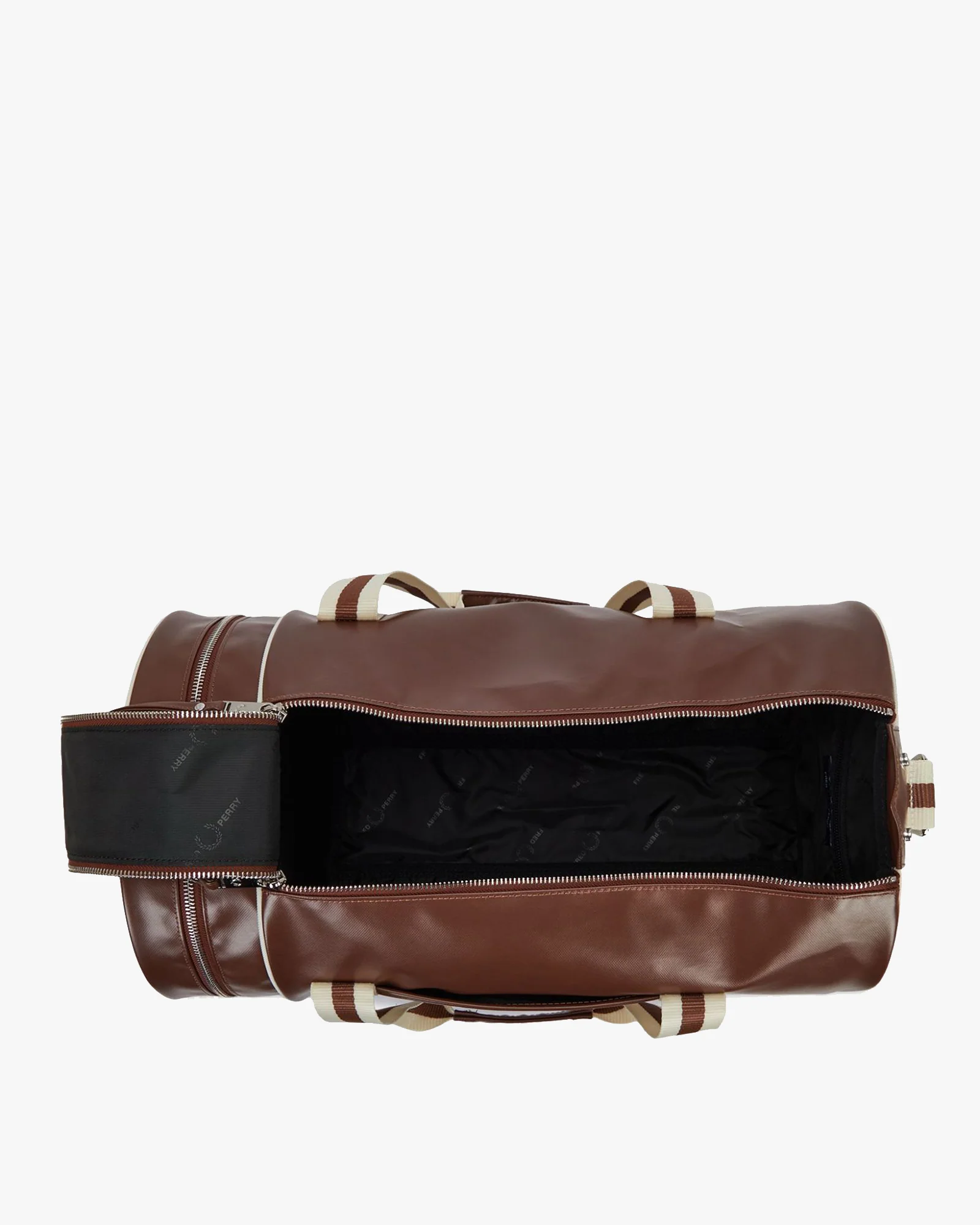 Fred Perry Classic Barrel Bag - Tan / Ecru - Image 7