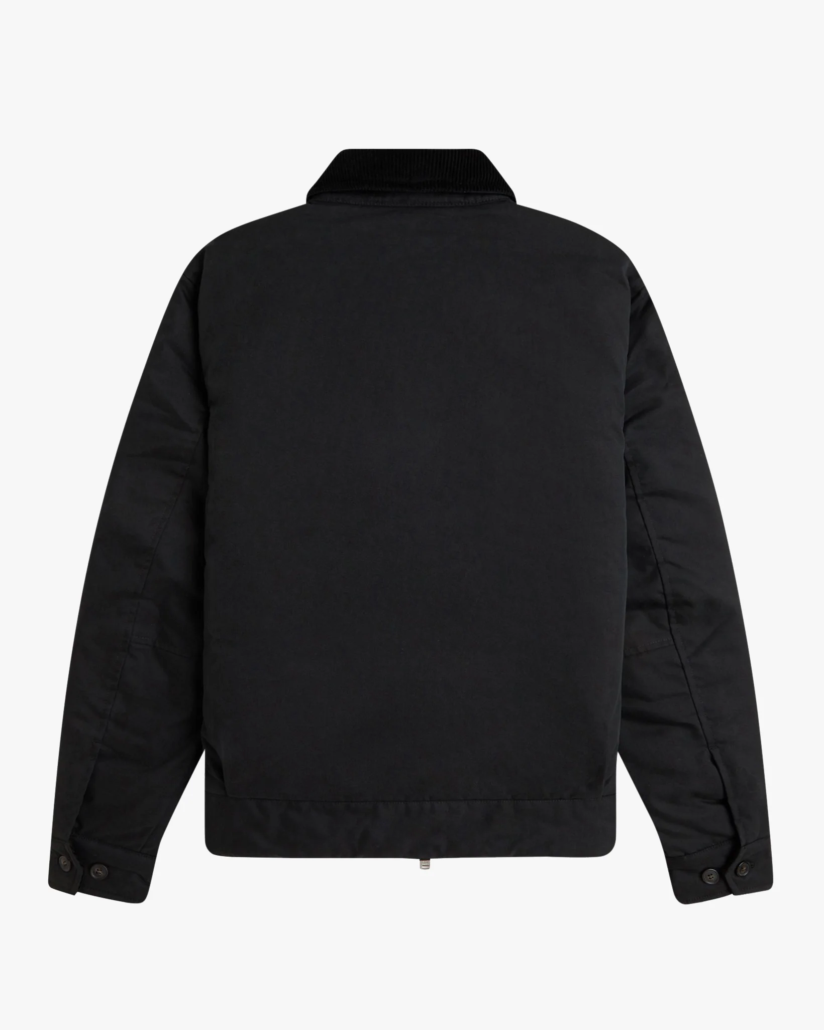 Fred Perry Cotton Caban Jacket - Black - Image 13
