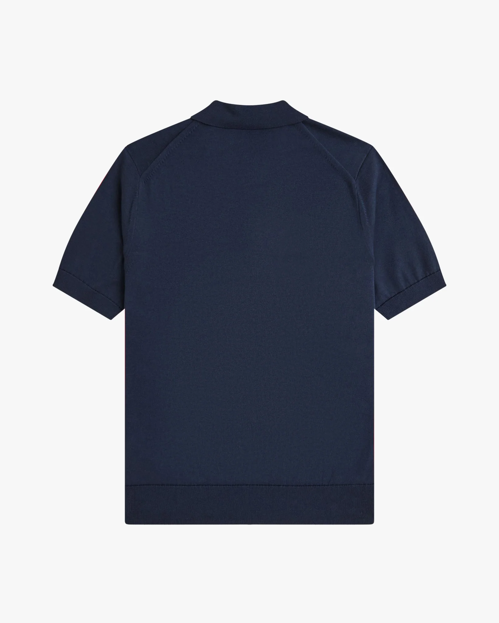Fred Perry SUPIMA® Cotton Knitted Polo Shirt - Dark Airforce - Image 8