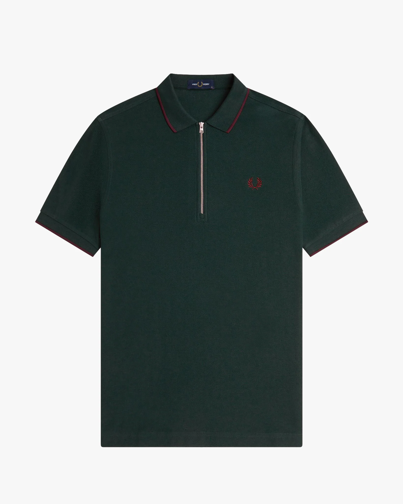 Fred Perry Crepe Pique Polo Shirt - Grassroots