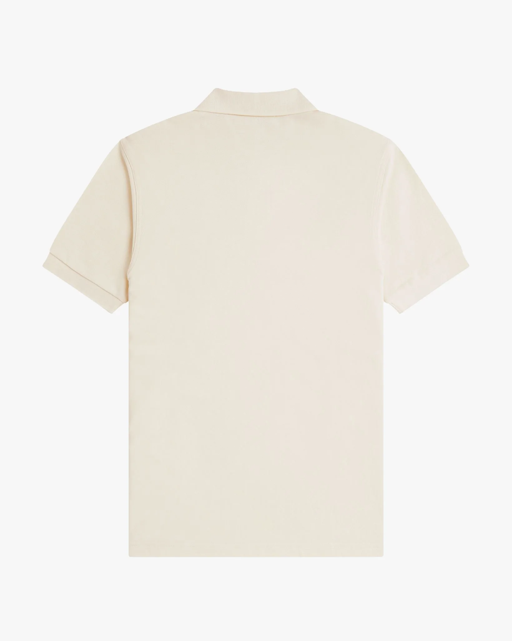 Fred Perry Plain Polo Shirt - Ecru / Grassroots - Image 9