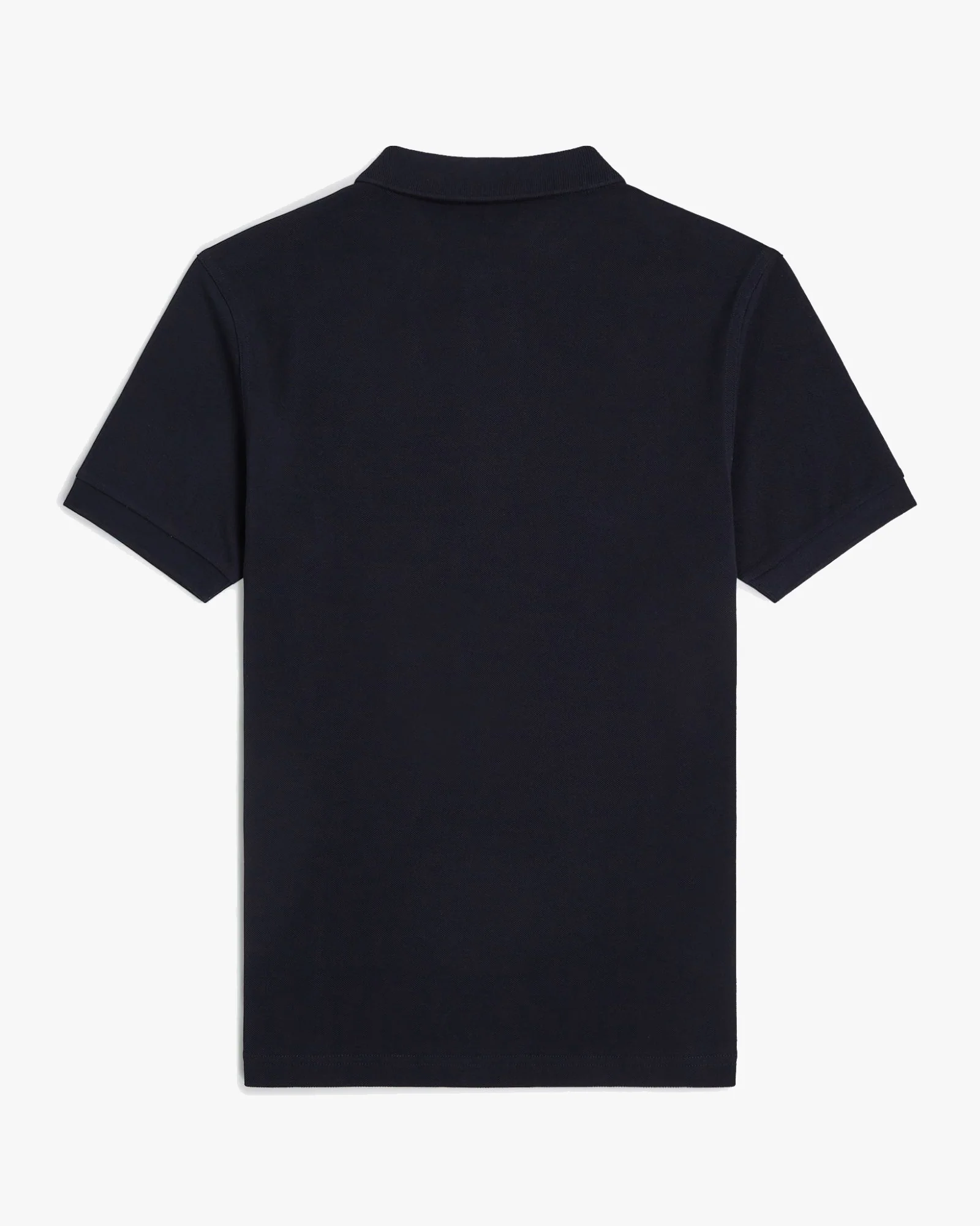 Fred Perry Plain Polo Shirt - Navy / Snow White - Image 7