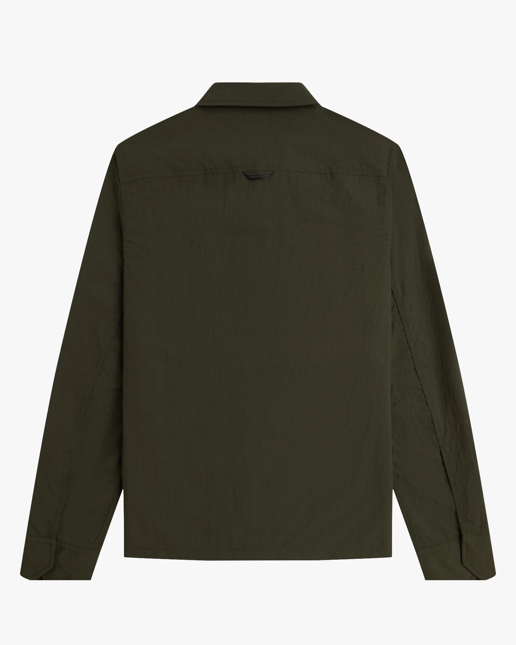 Fred Perry Ripstop Pocket Overshirt - Hunting Green - Image 10